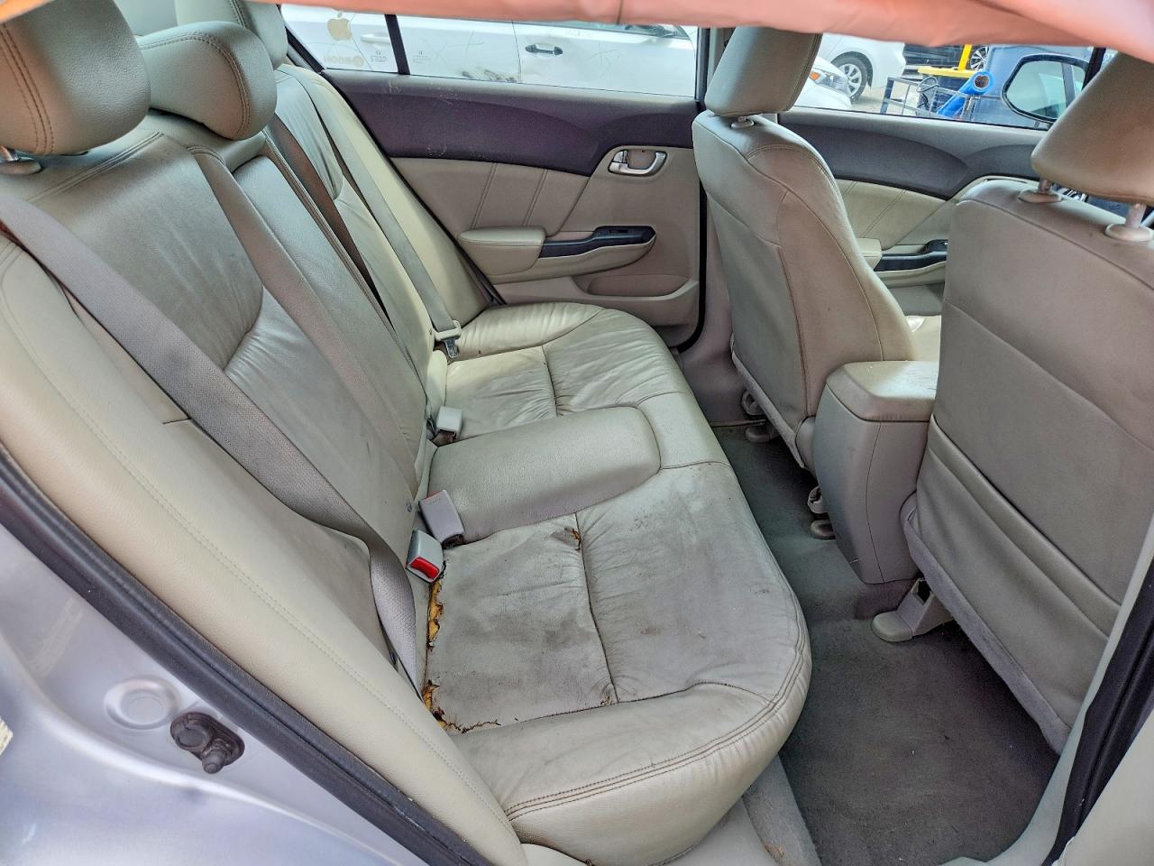 2012 Honda Civic Exl Silver vin: 19XFB2F94CE300335