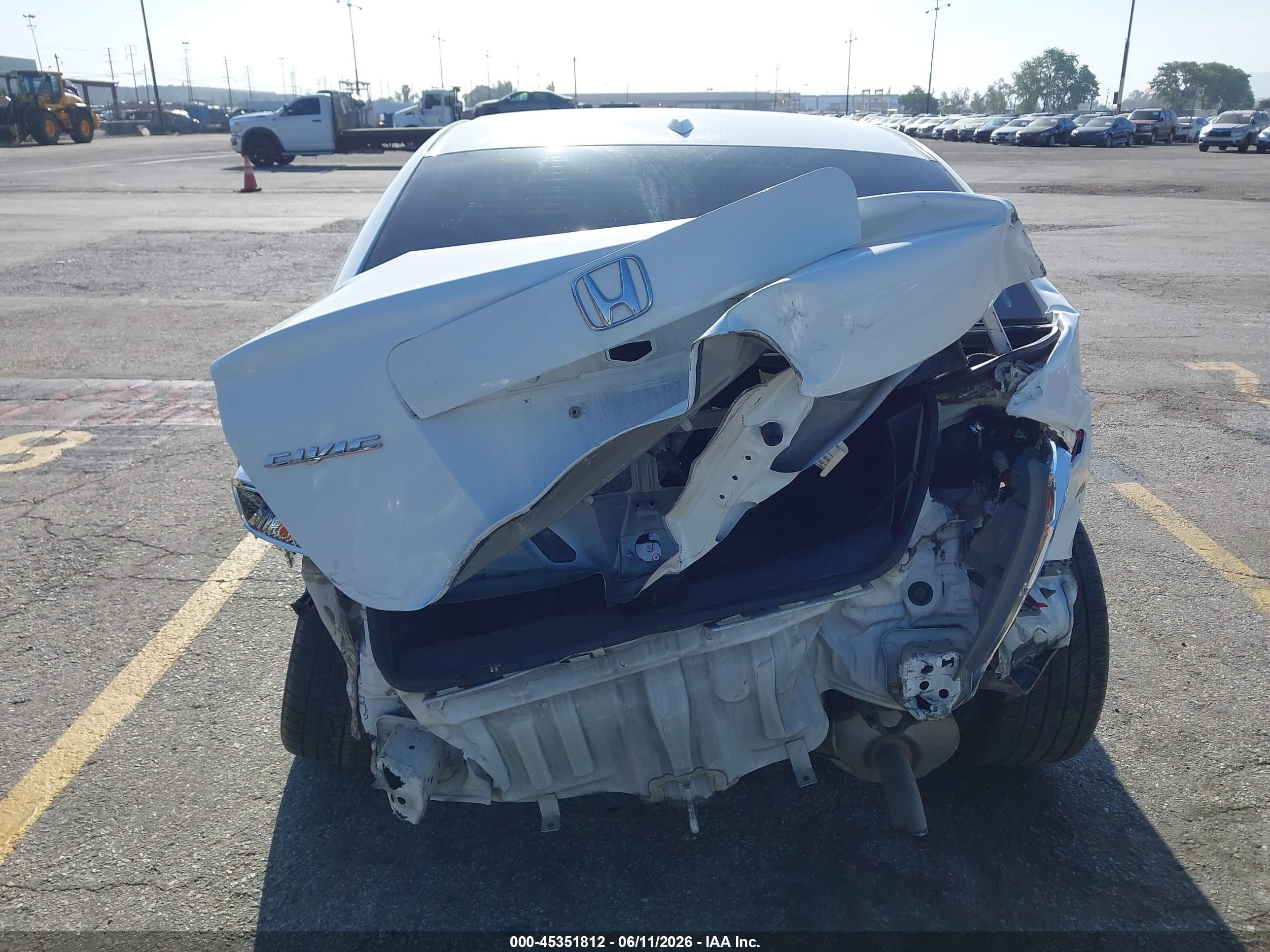 2012 Honda Civic Ex-l White vin: 19XFB2F94CE348398