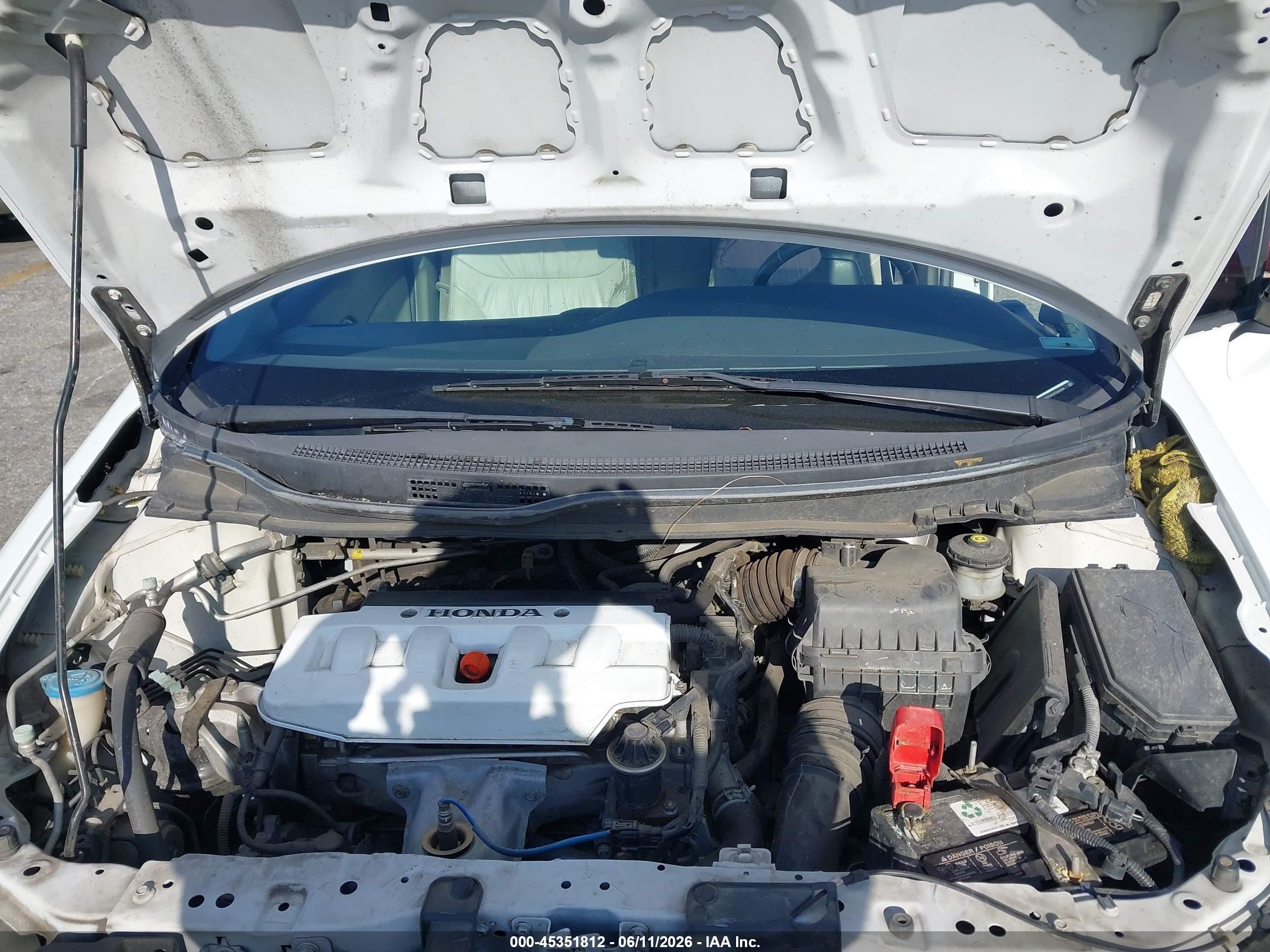 2012 Honda Civic Ex-l White vin: 19XFB2F94CE348398