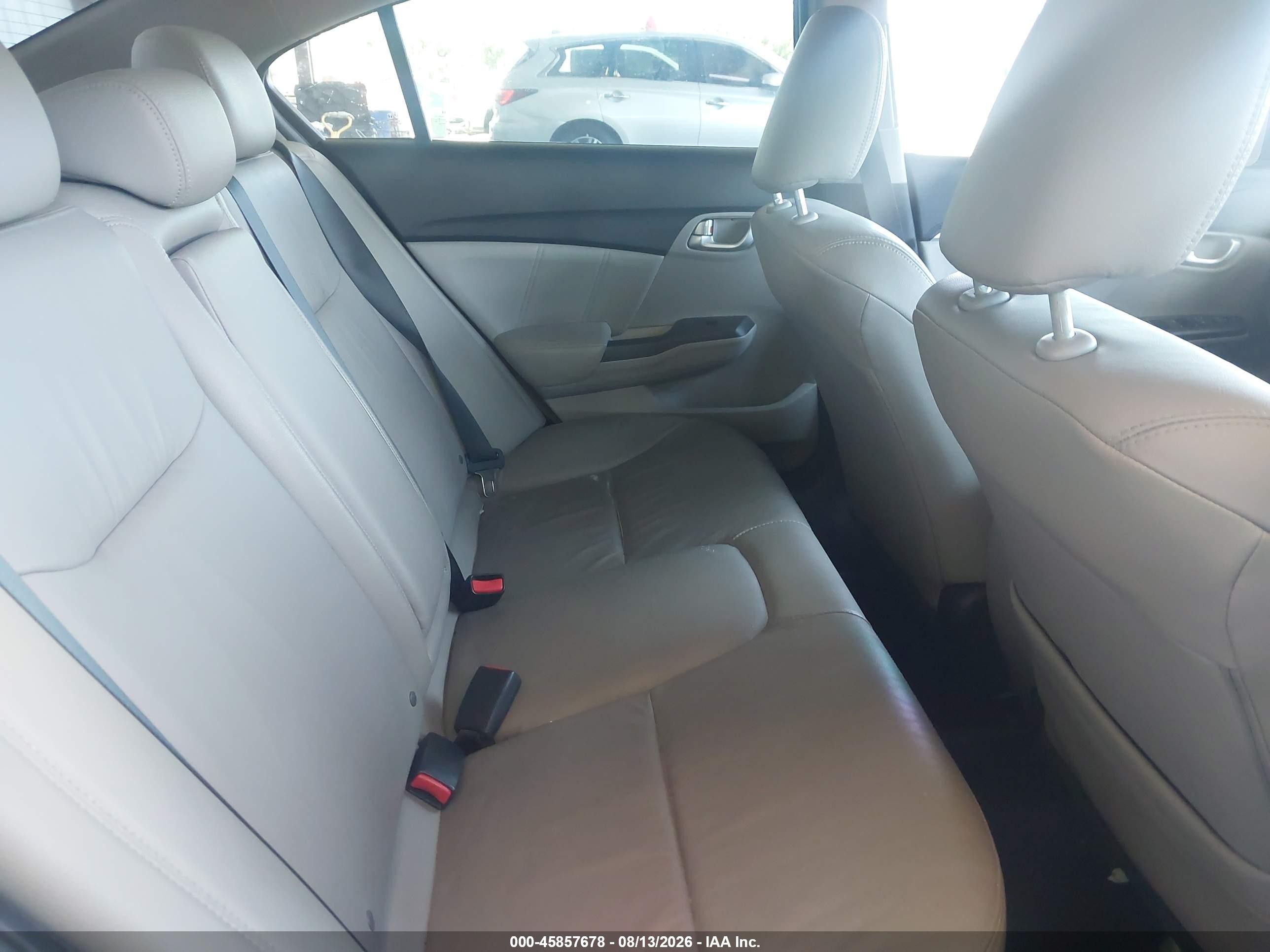 2014 Honda Civic Ex-l Gray vin: 19XFB2F94EE010101