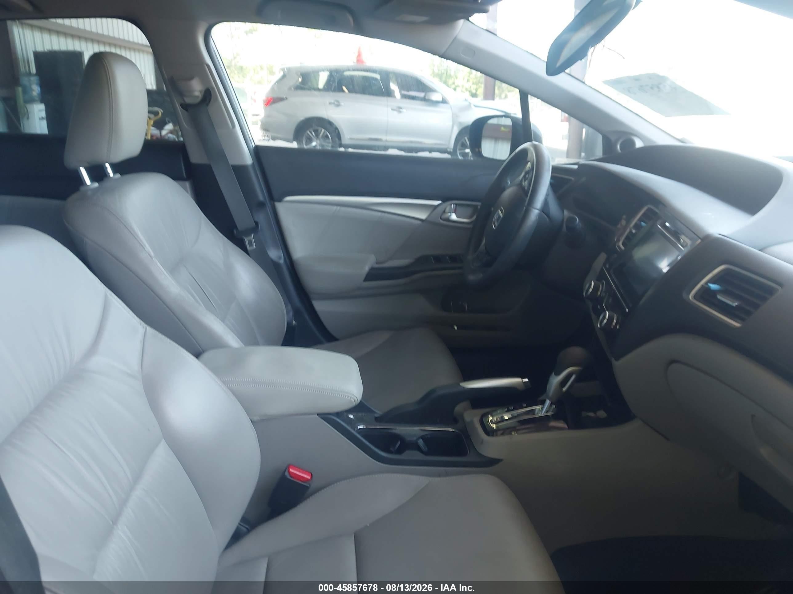 2014 Honda Civic Ex-l Gray vin: 19XFB2F94EE010101