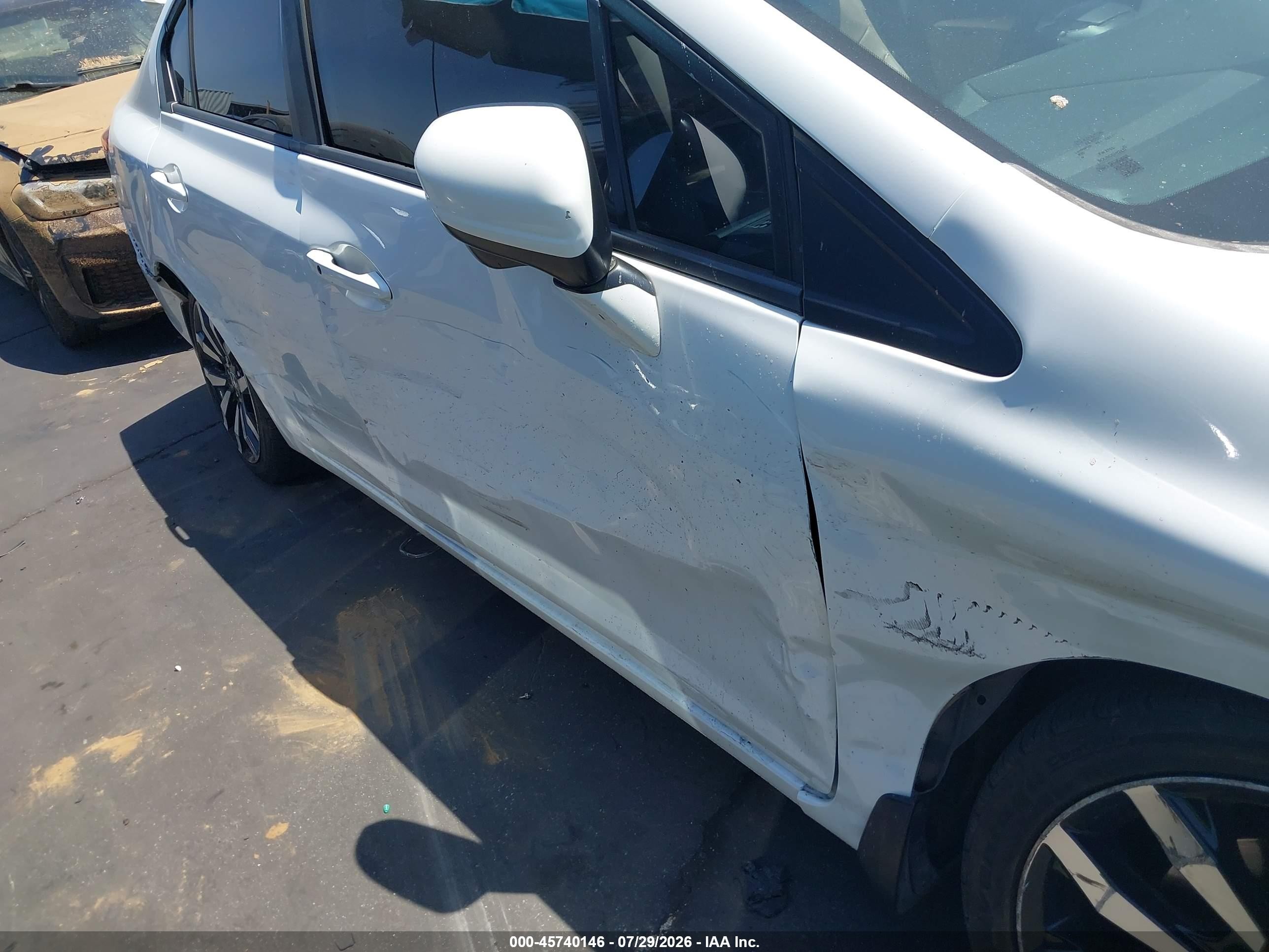 2014 Honda Civic Ex-l White vin: 19XFB2F94EE271793