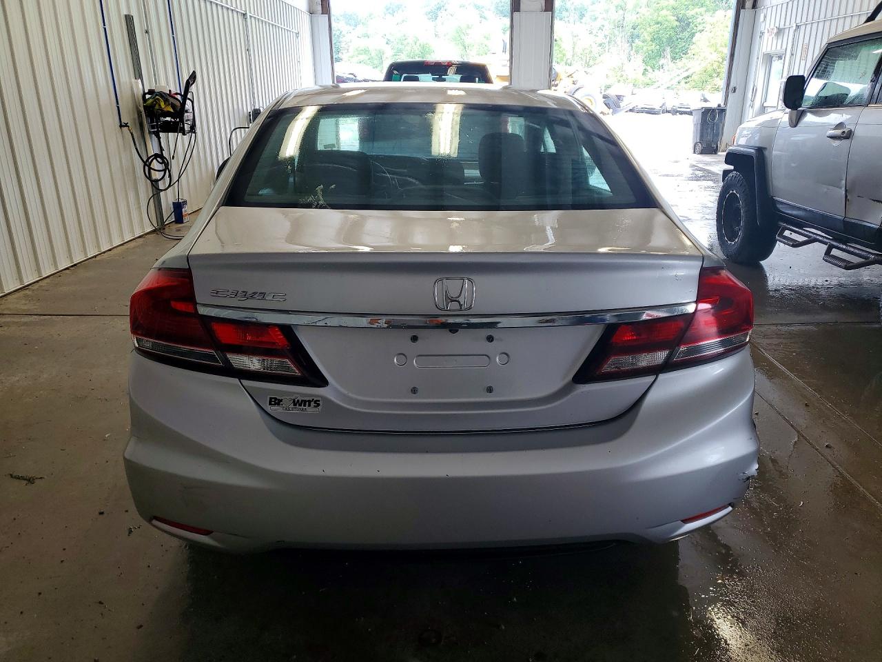 2015 Honda Civic Exl Silver vin: 19XFB2F94FE087052