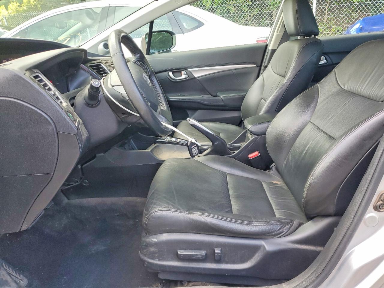 2015 Honda Civic Exl Silver vin: 19XFB2F94FE087052