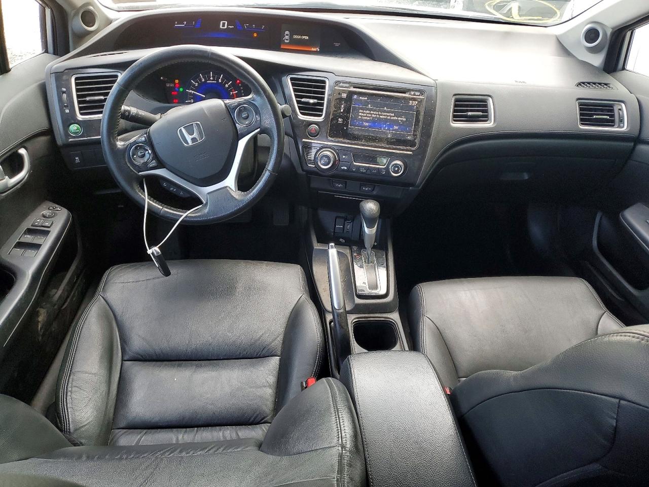 2015 Honda Civic Exl Silver vin: 19XFB2F94FE087052