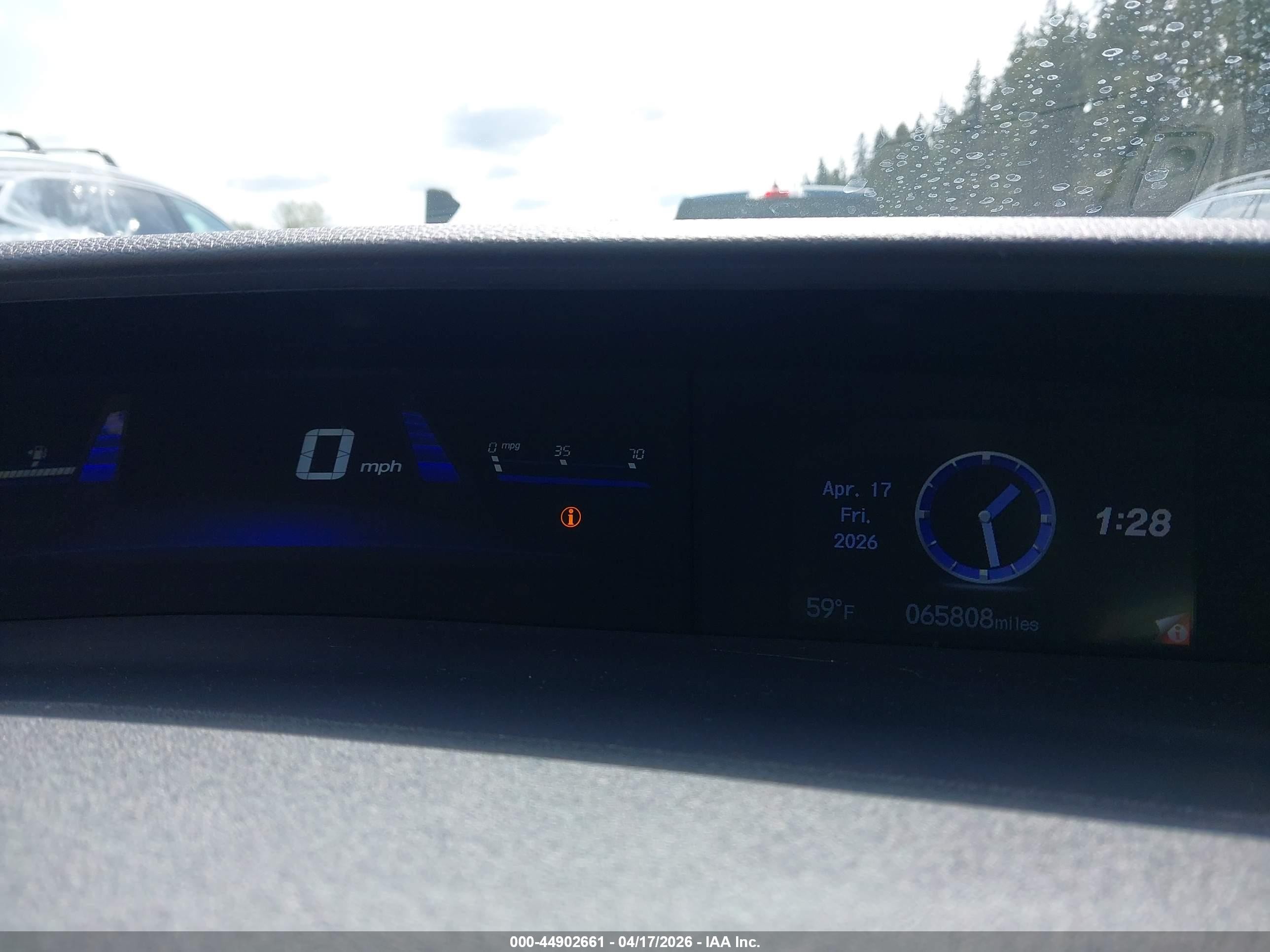 2015 Honda Civic Ex-l Blue vin: 19XFB2F94FE211255
