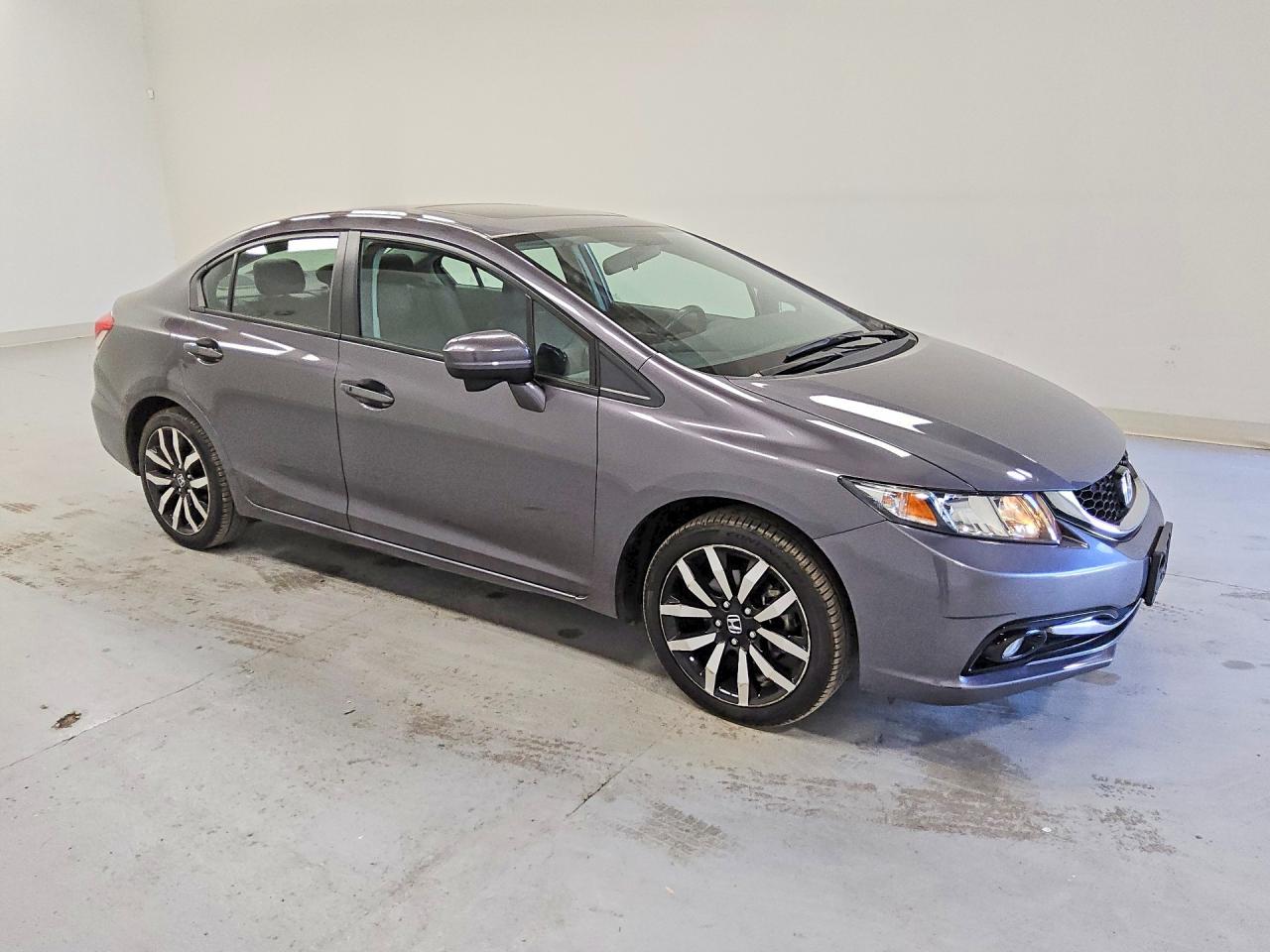 2015 Honda Civic Exl Gray vin: 19XFB2F94FE212759