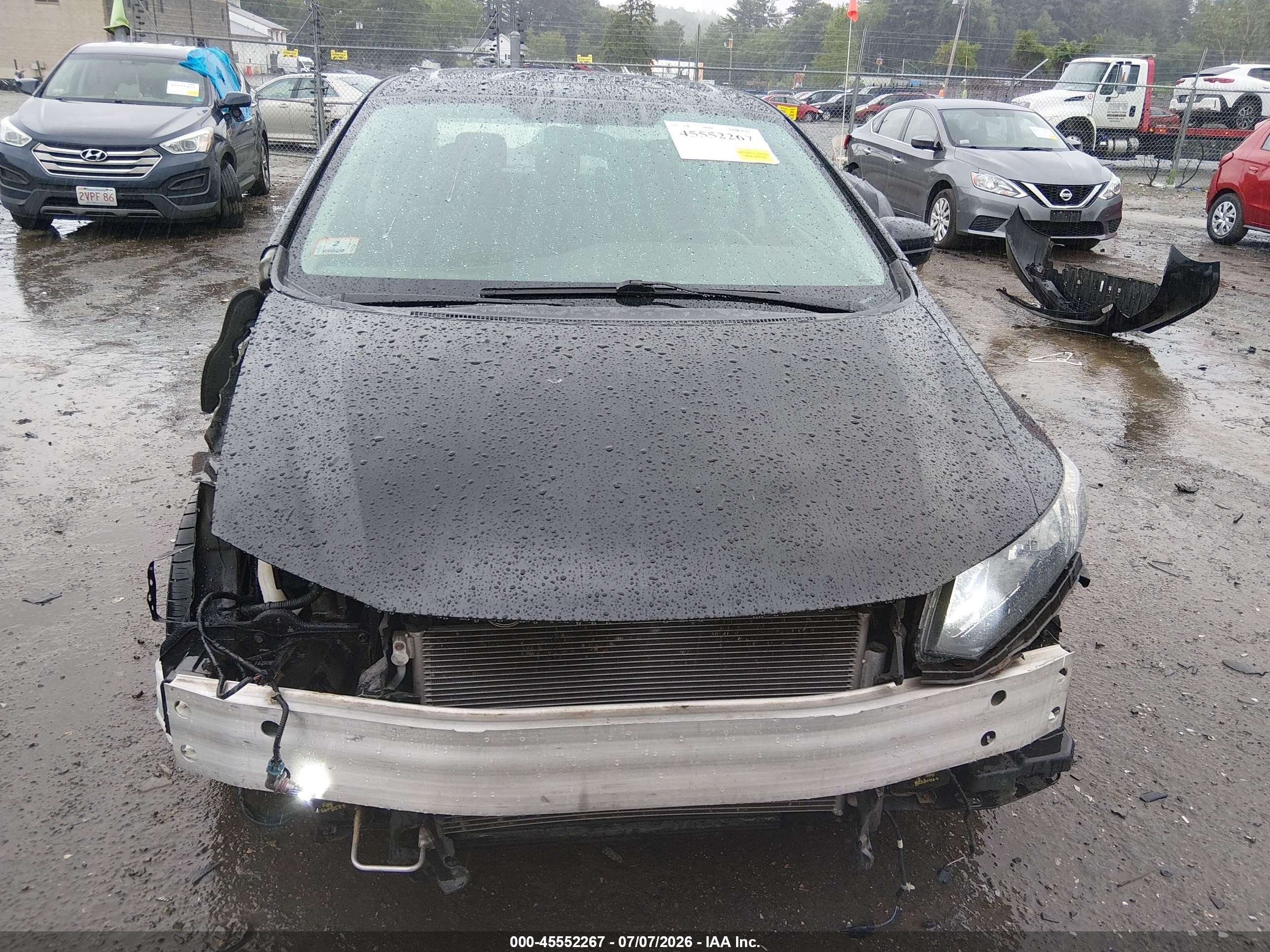 2015 Honda Civic Ex-l Black vin: 19XFB2F94FE214480