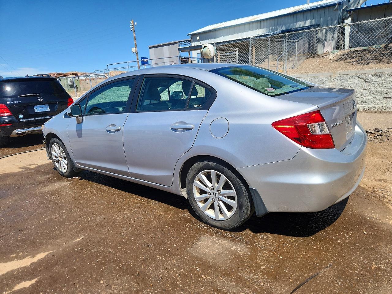 2012 Honda Civic Exl Silver vin: 19XFB2F95CE012355