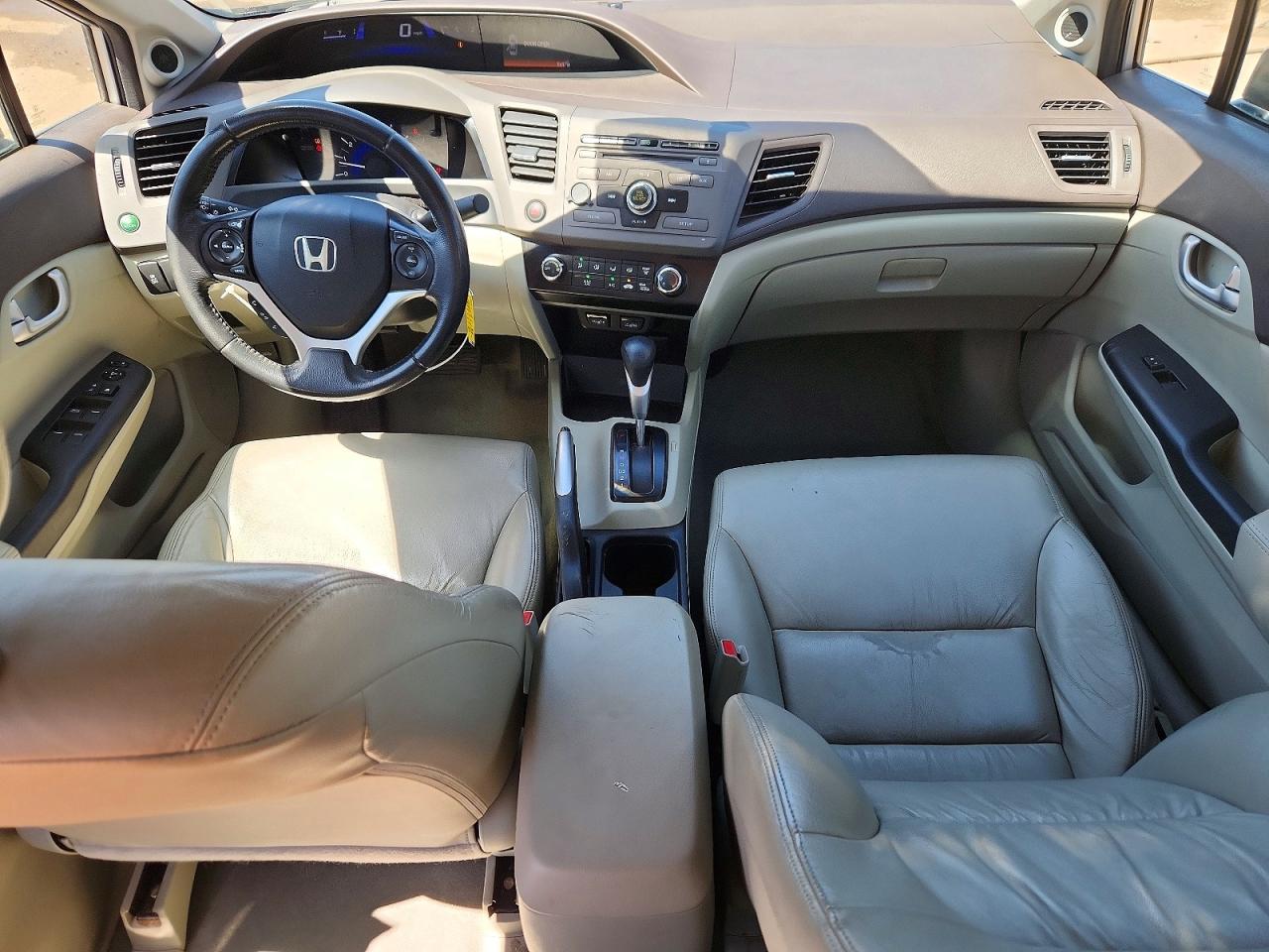 2012 Honda Civic Exl Silver vin: 19XFB2F95CE012355