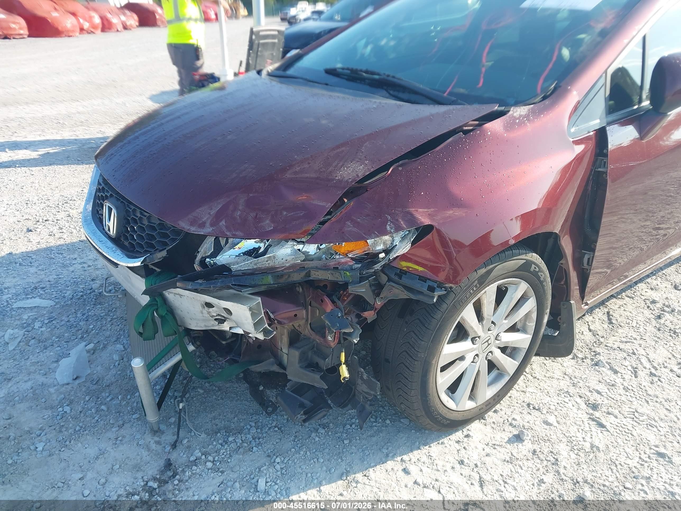 2012 Honda Civic Ex-l Maroon vin: 19XFB2F95CE030600