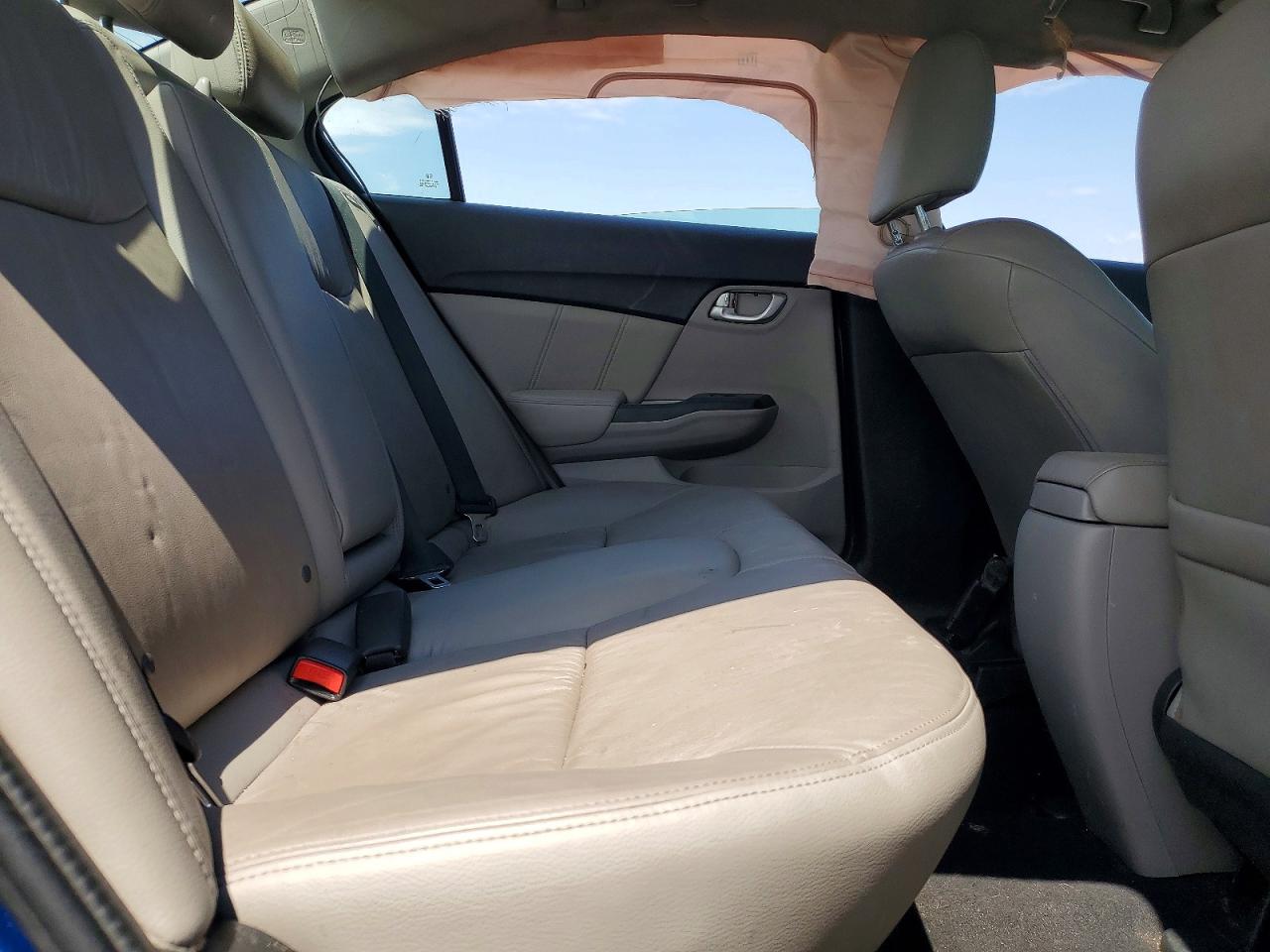 2013 Honda Civic Exl Синий vin: 19XFB2F95DE015094