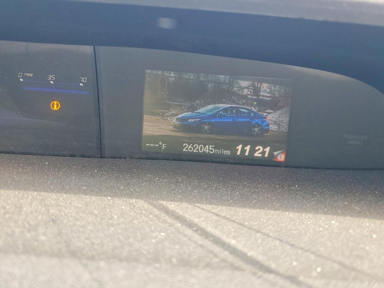 2013 Honda Civic Exl Синий vin: 19XFB2F95DE015094