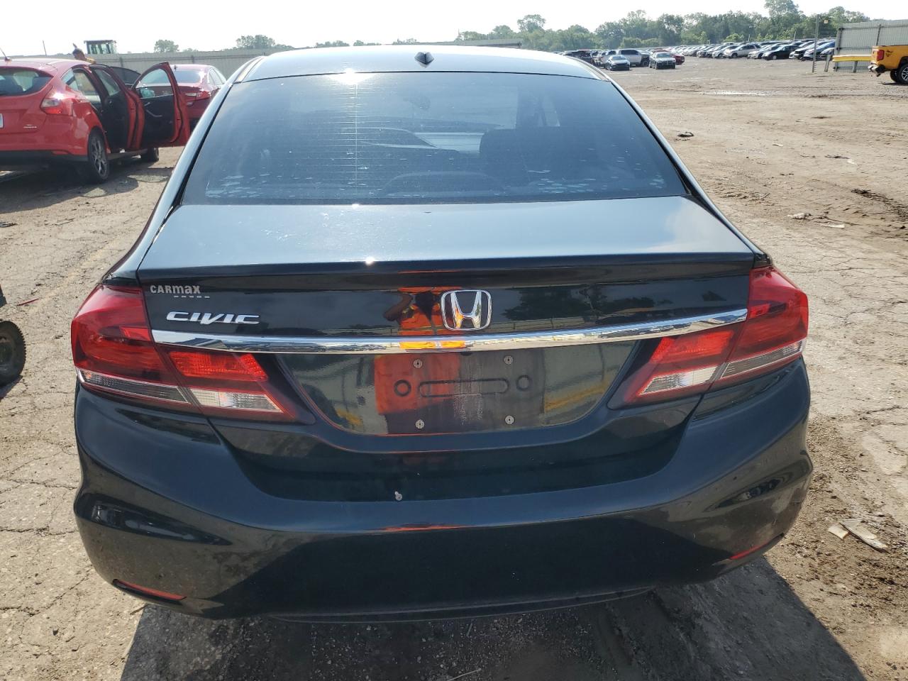 2013 Honda Civic Exl Black vin: 19XFB2F95DE204330
