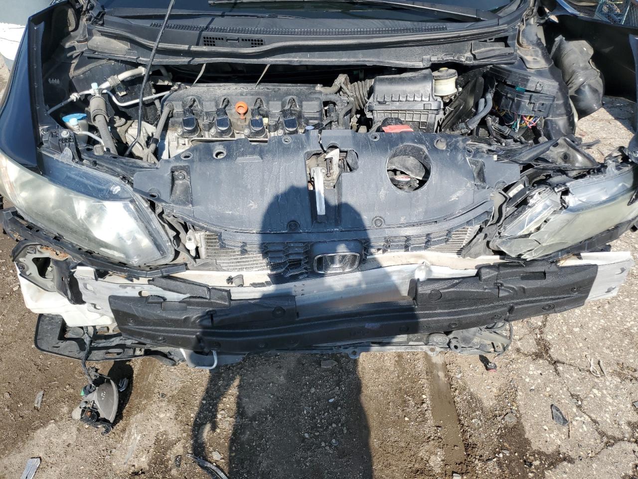 2013 Honda Civic Exl Black vin: 19XFB2F95DE204330