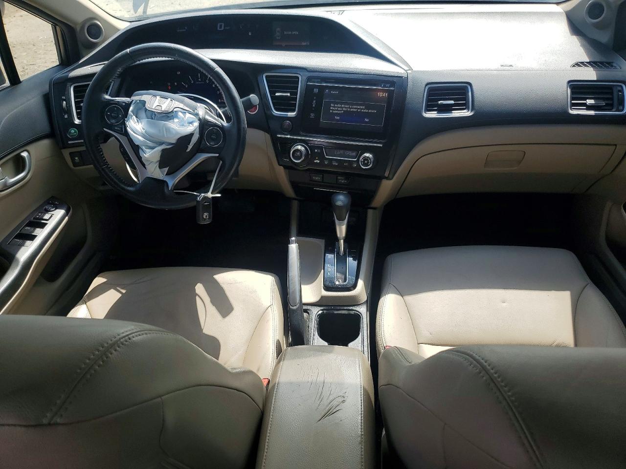 2014 Honda Civic Exl Gray vin: 19XFB2F95EE038103