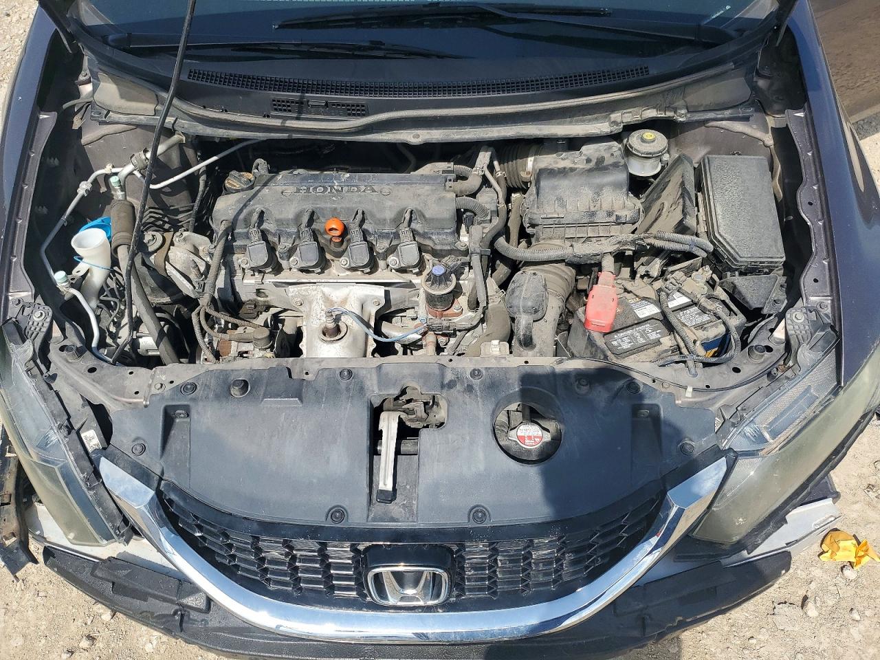 2014 Honda Civic Exl Gray vin: 19XFB2F95EE038103