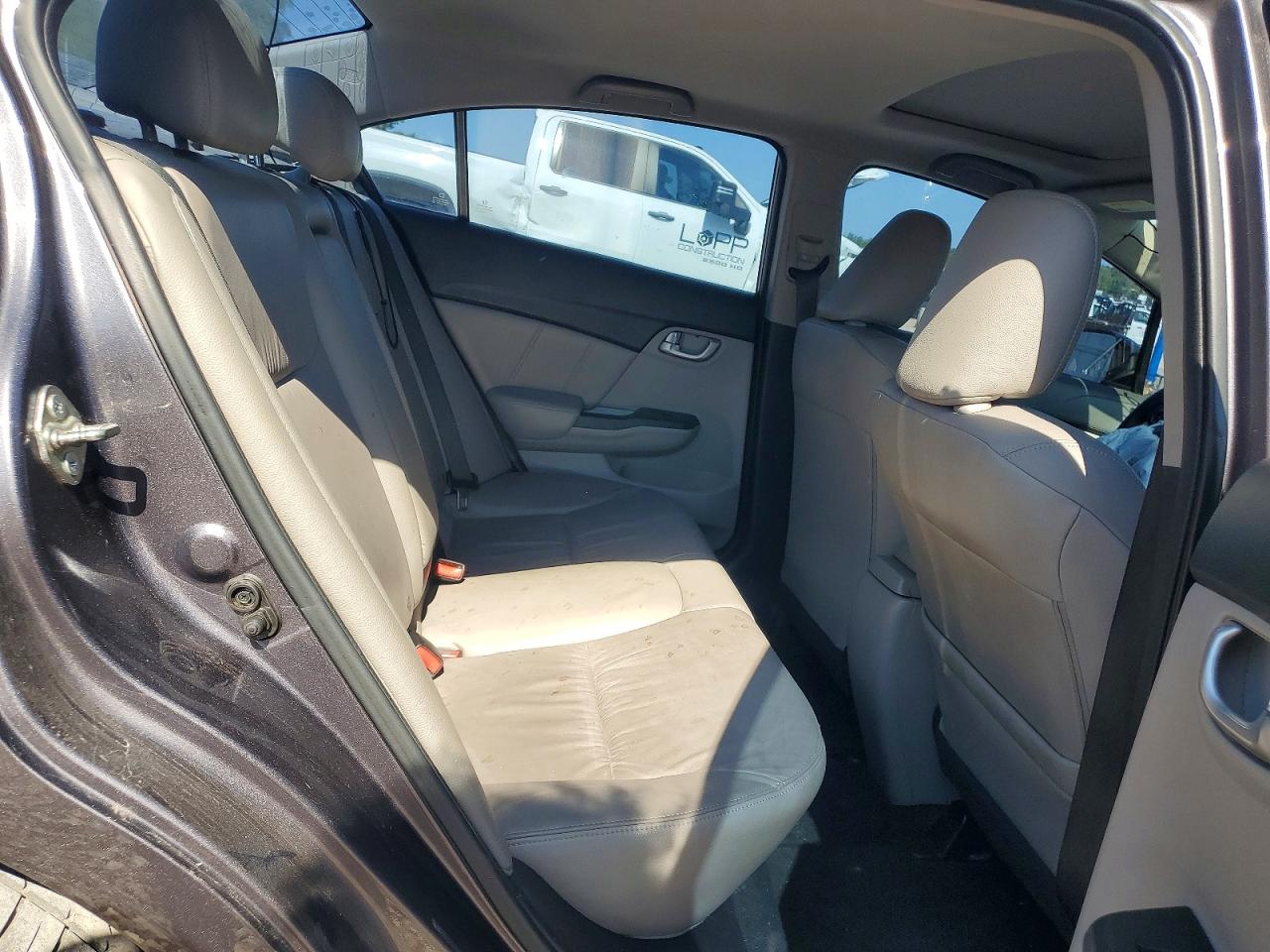 2014 Honda Civic Exl Gray vin: 19XFB2F95EE045682
