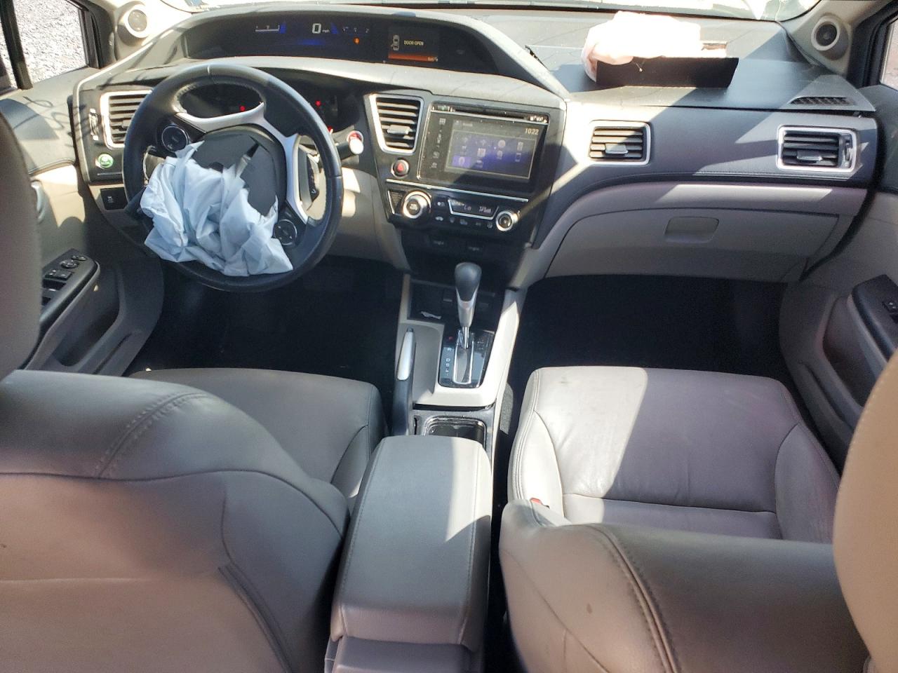 2014 Honda Civic Exl Gray vin: 19XFB2F95EE045682