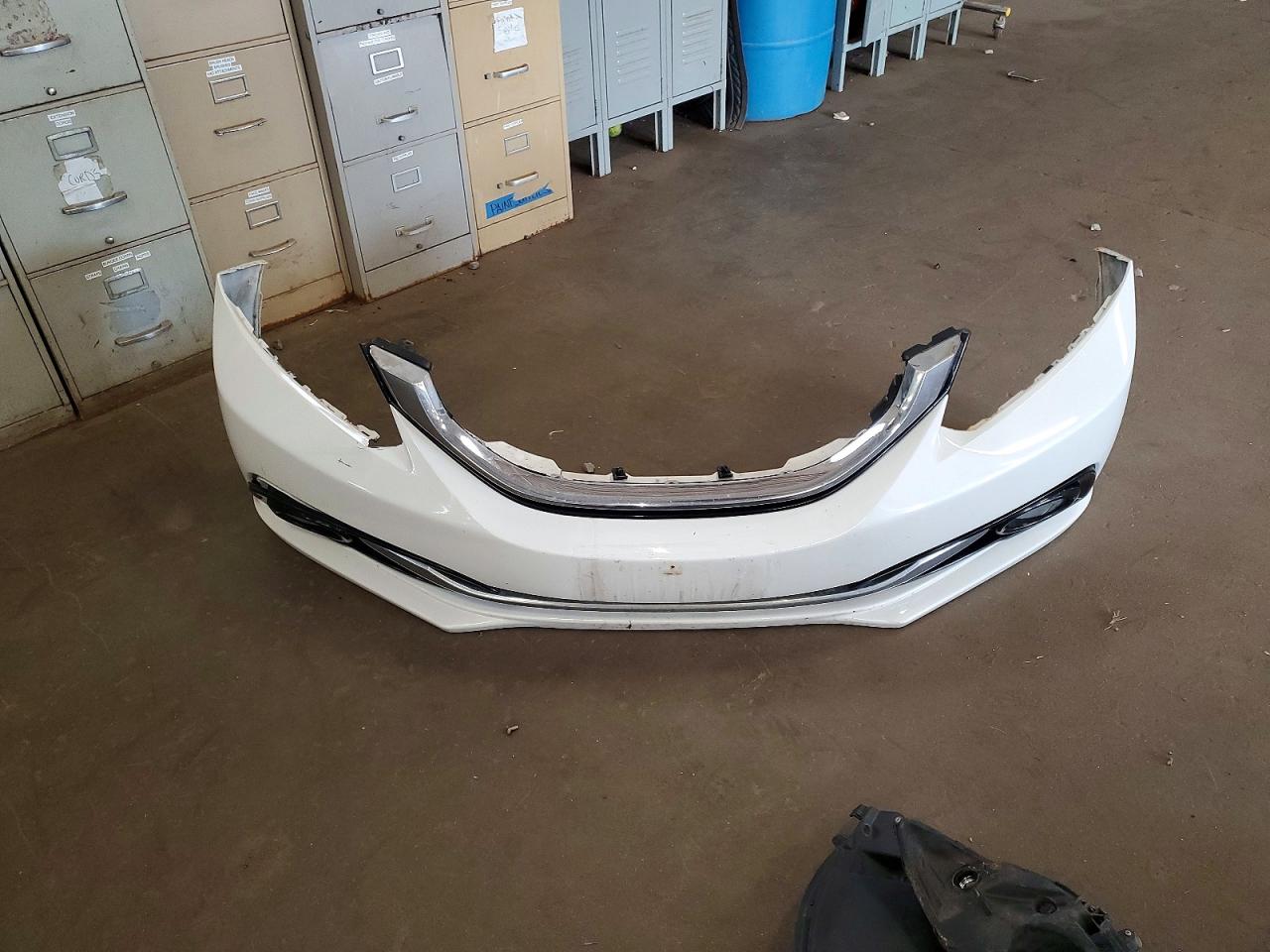 2014 Honda Civic Exl White vin: 19XFB2F95EE065446