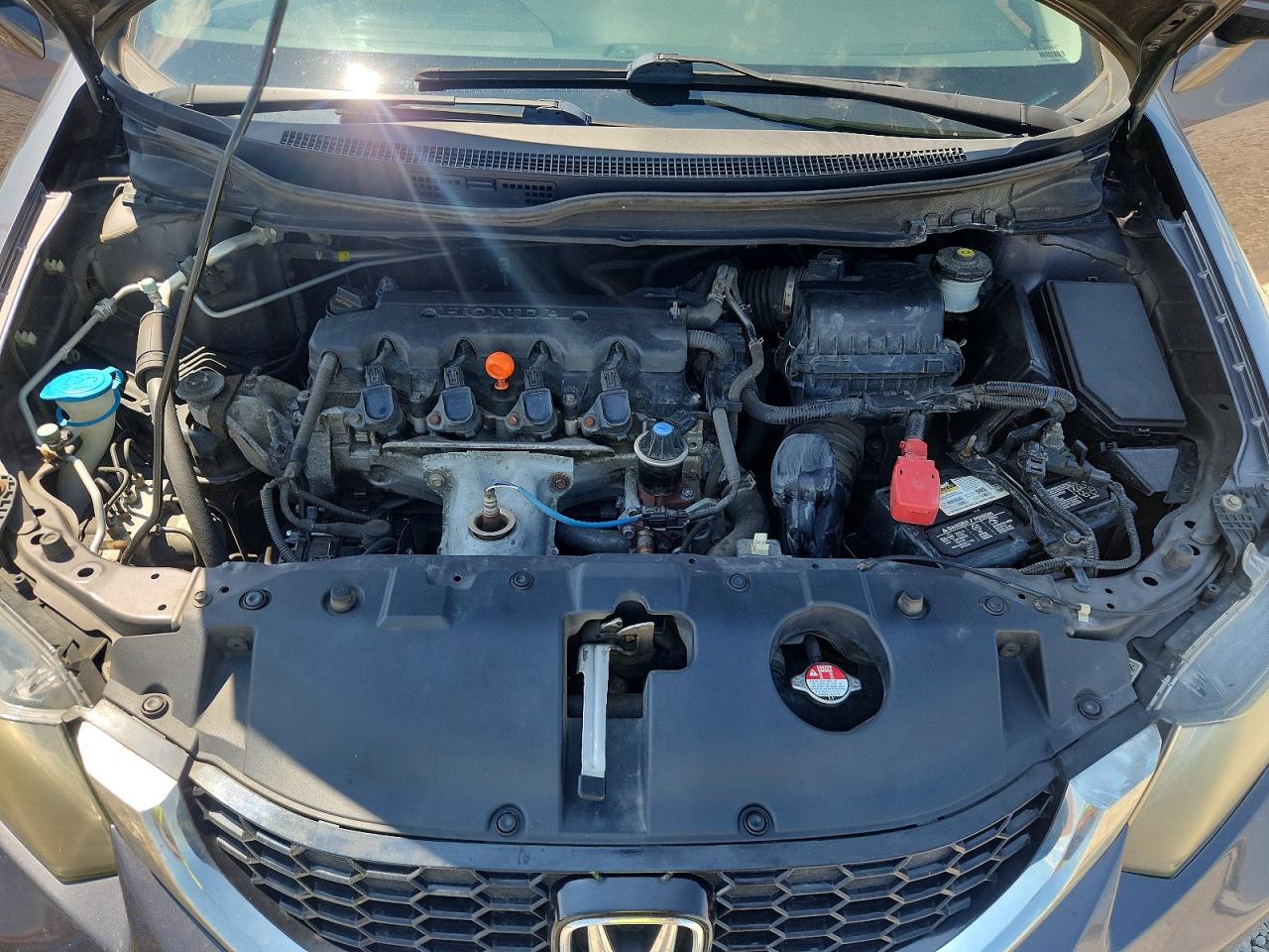 2014 Honda Civic Exl Gray vin: 19XFB2F95EE082327