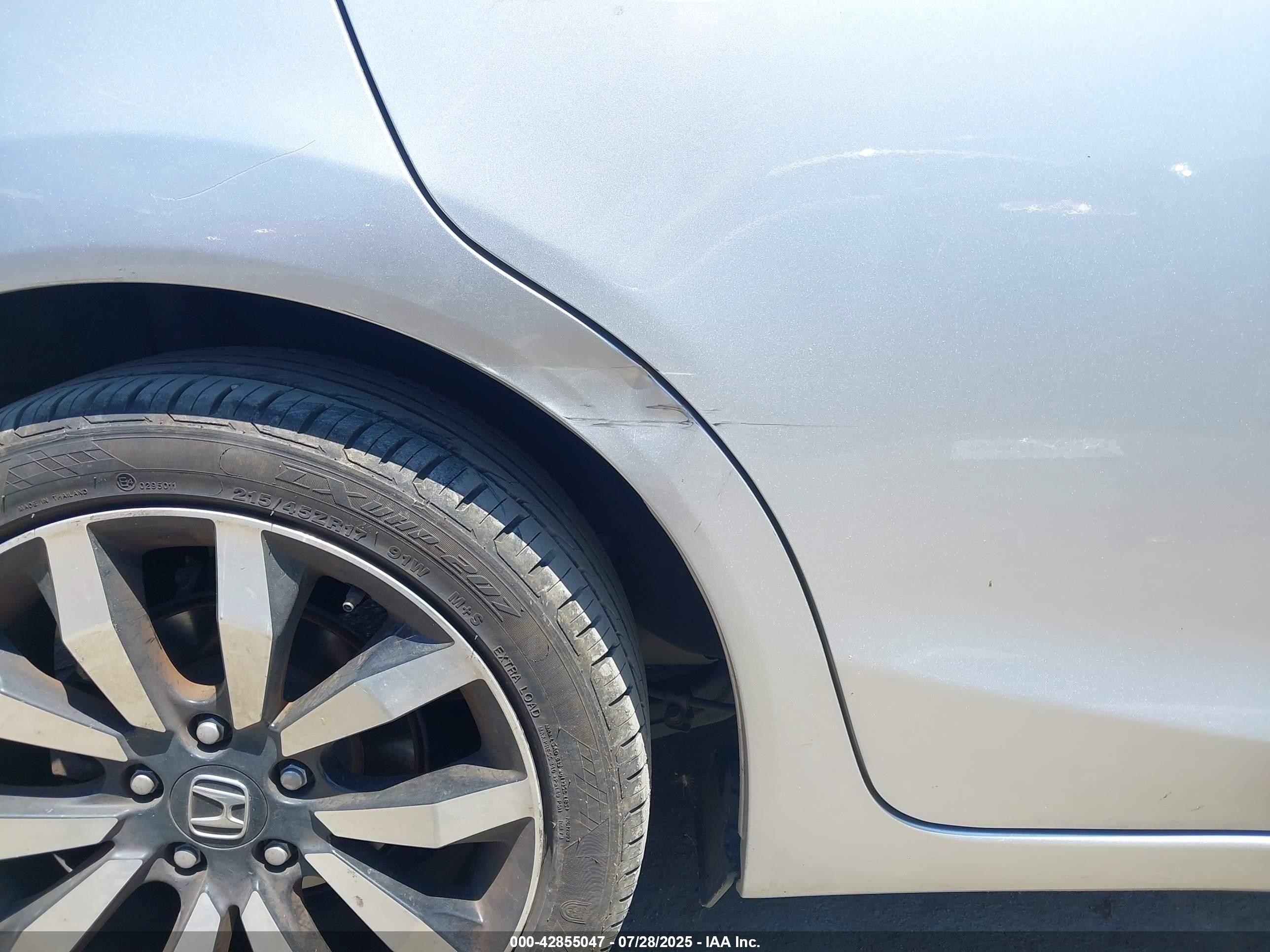 2014 Honda Civic Ex-l Серебряный vin: 19XFB2F95EE240522