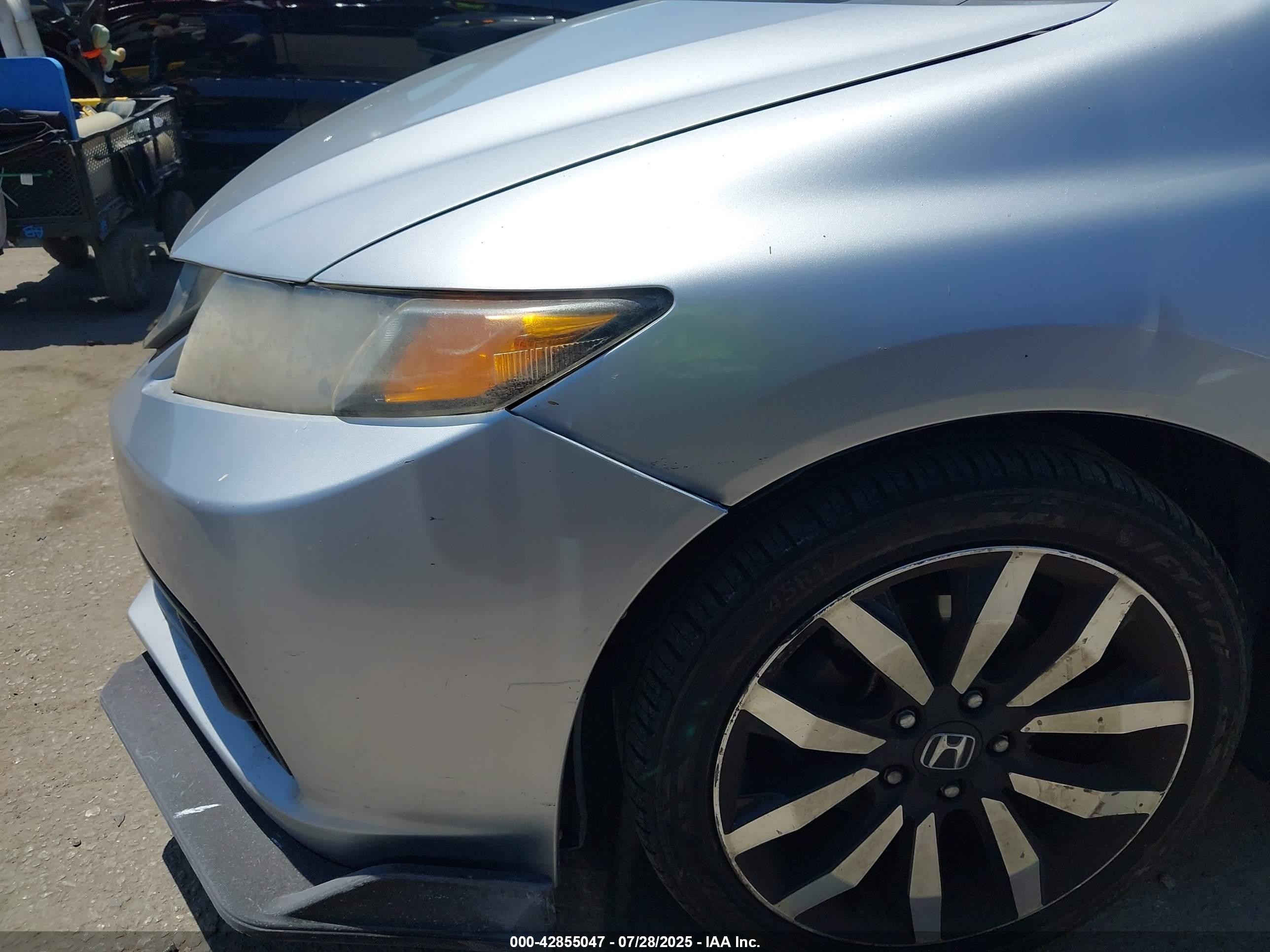 2014 Honda Civic Ex-l Серебряный vin: 19XFB2F95EE240522