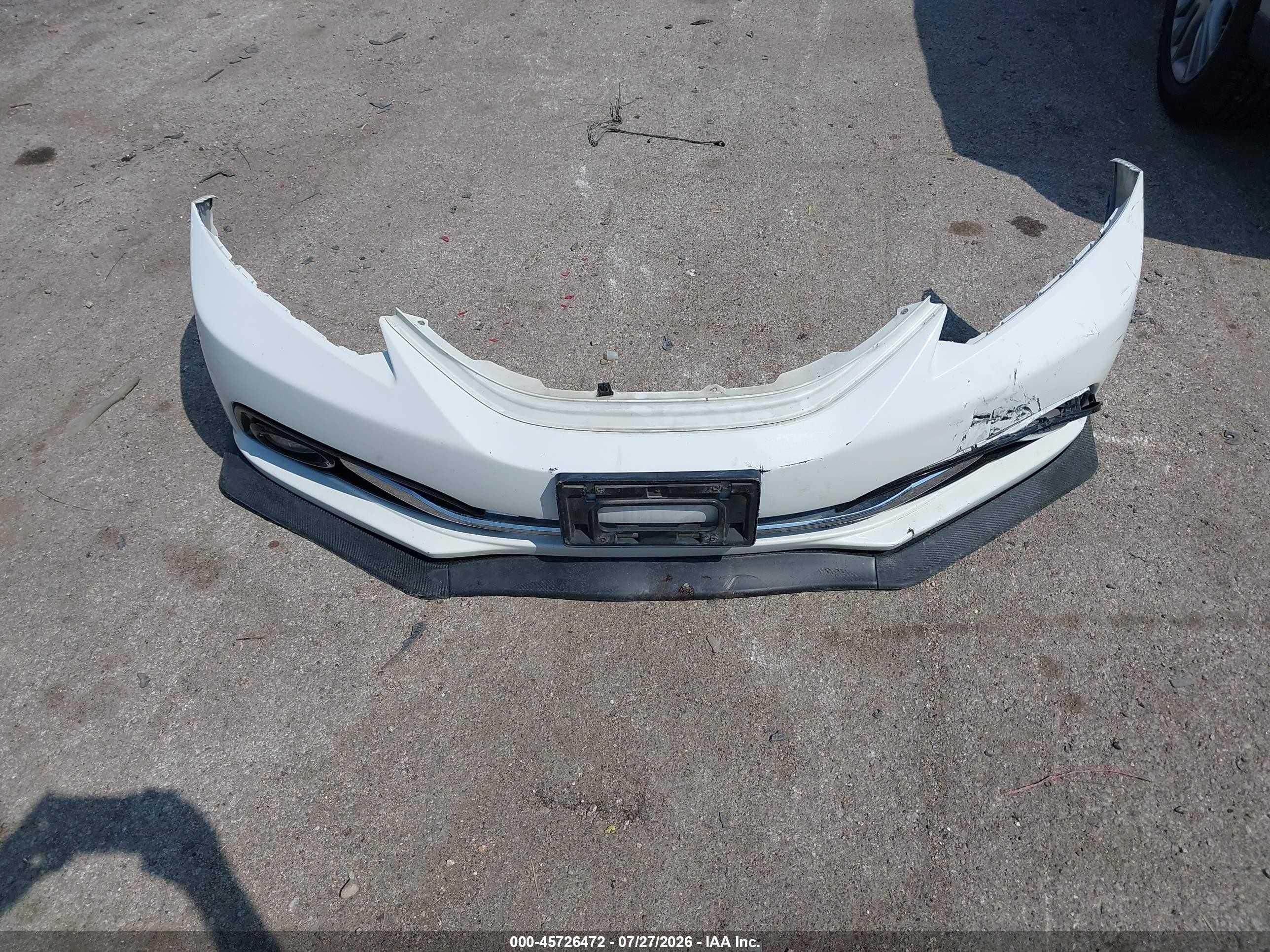 2015 Honda Civic Ex-l White vin: 19XFB2F95FE016295