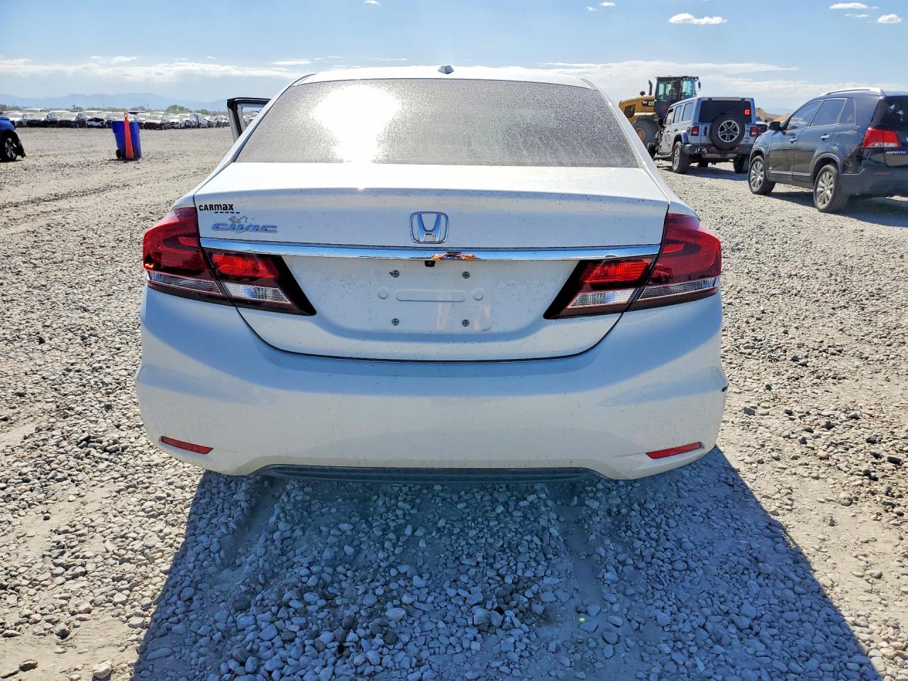 2015 Honda Civic Exl White vin: 19XFB2F95FE023148
