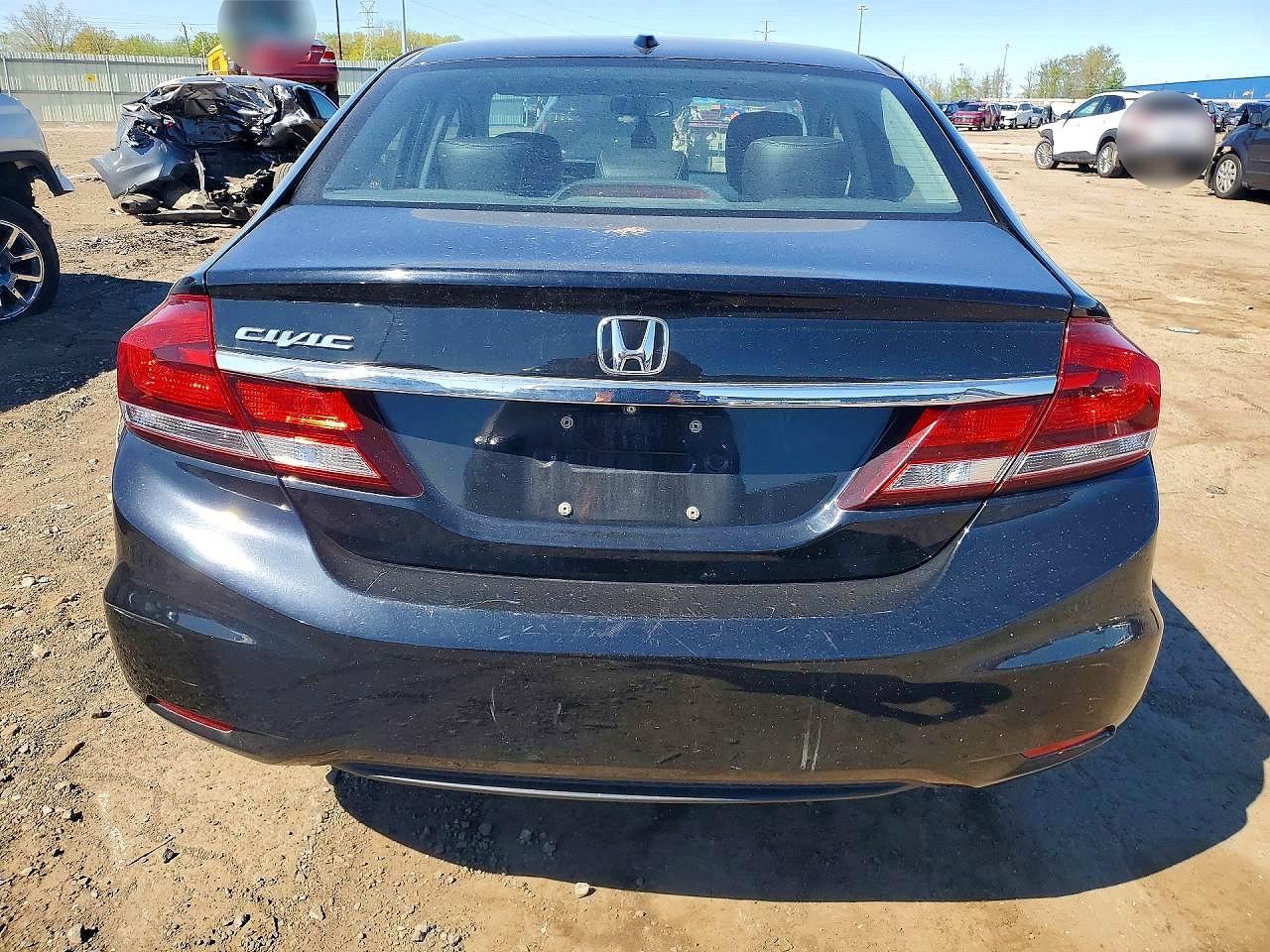 2015 Honda Civic Exl Черный vin: 19XFB2F95FE031525