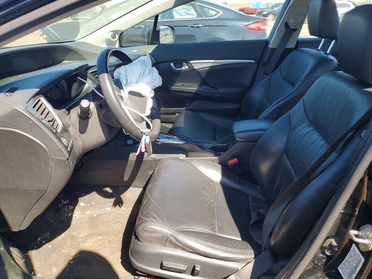 2015 Honda Civic Exl Черный vin: 19XFB2F95FE031525