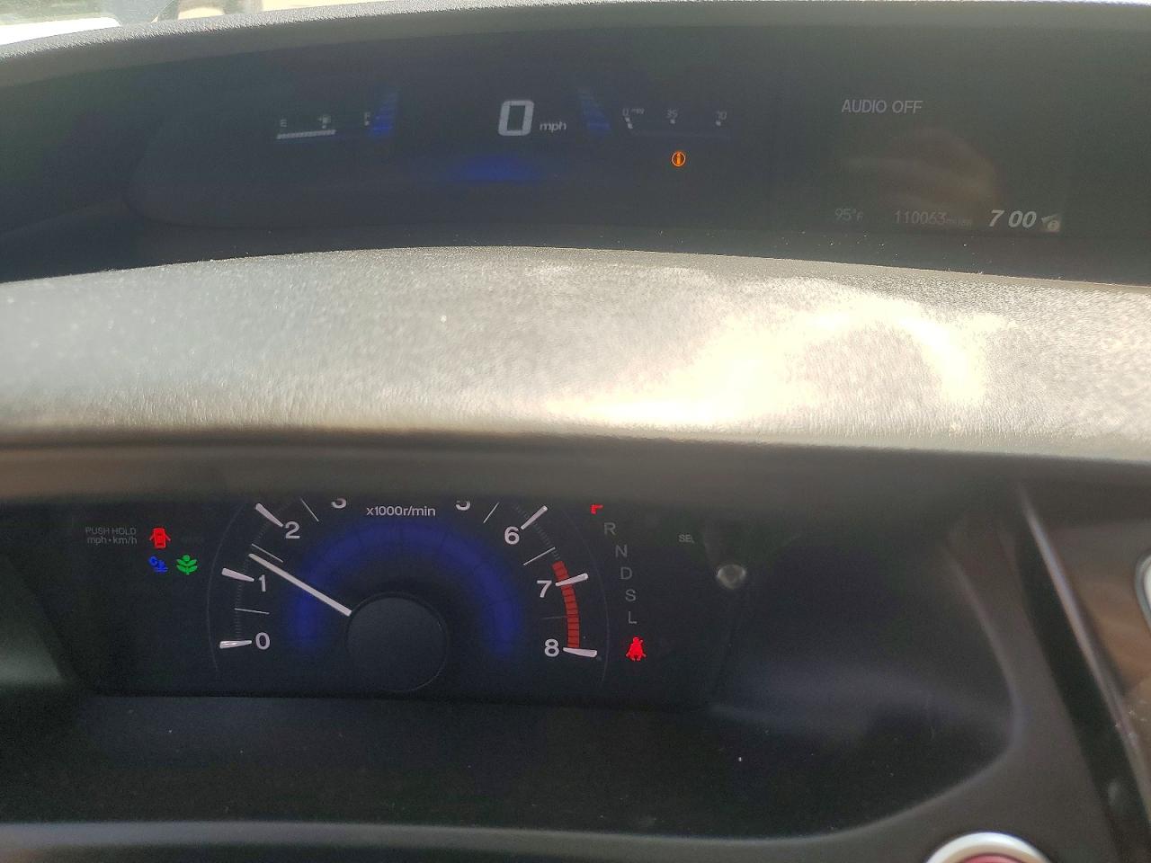 2015 Honda Civic Exl Серый vin: 19XFB2F95FE037714