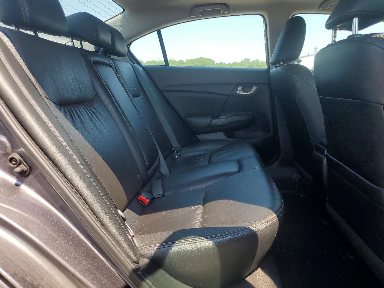 2015 Honda Civic Exl Серый vin: 19XFB2F95FE037714