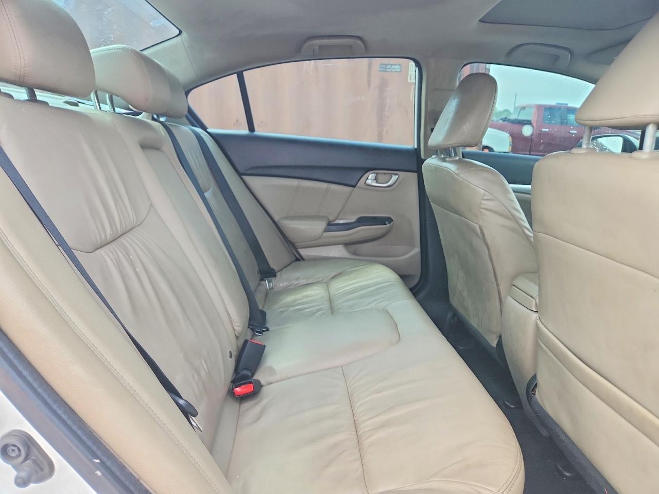 2015 Honda Civic Exl Белый vin: 19XFB2F95FE049670