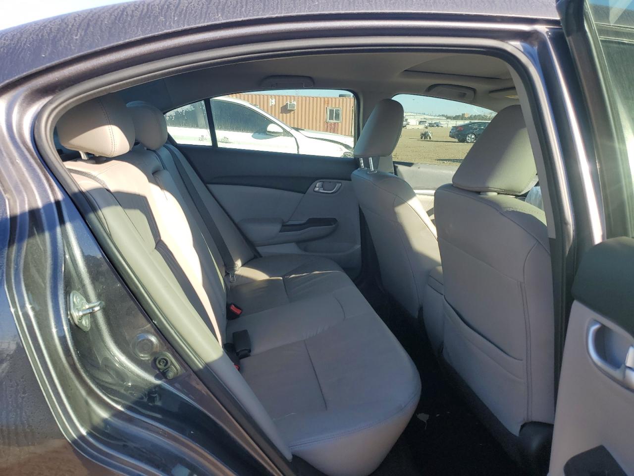 2015 Honda Civic Exl Gray vin: 19XFB2F95FE061902