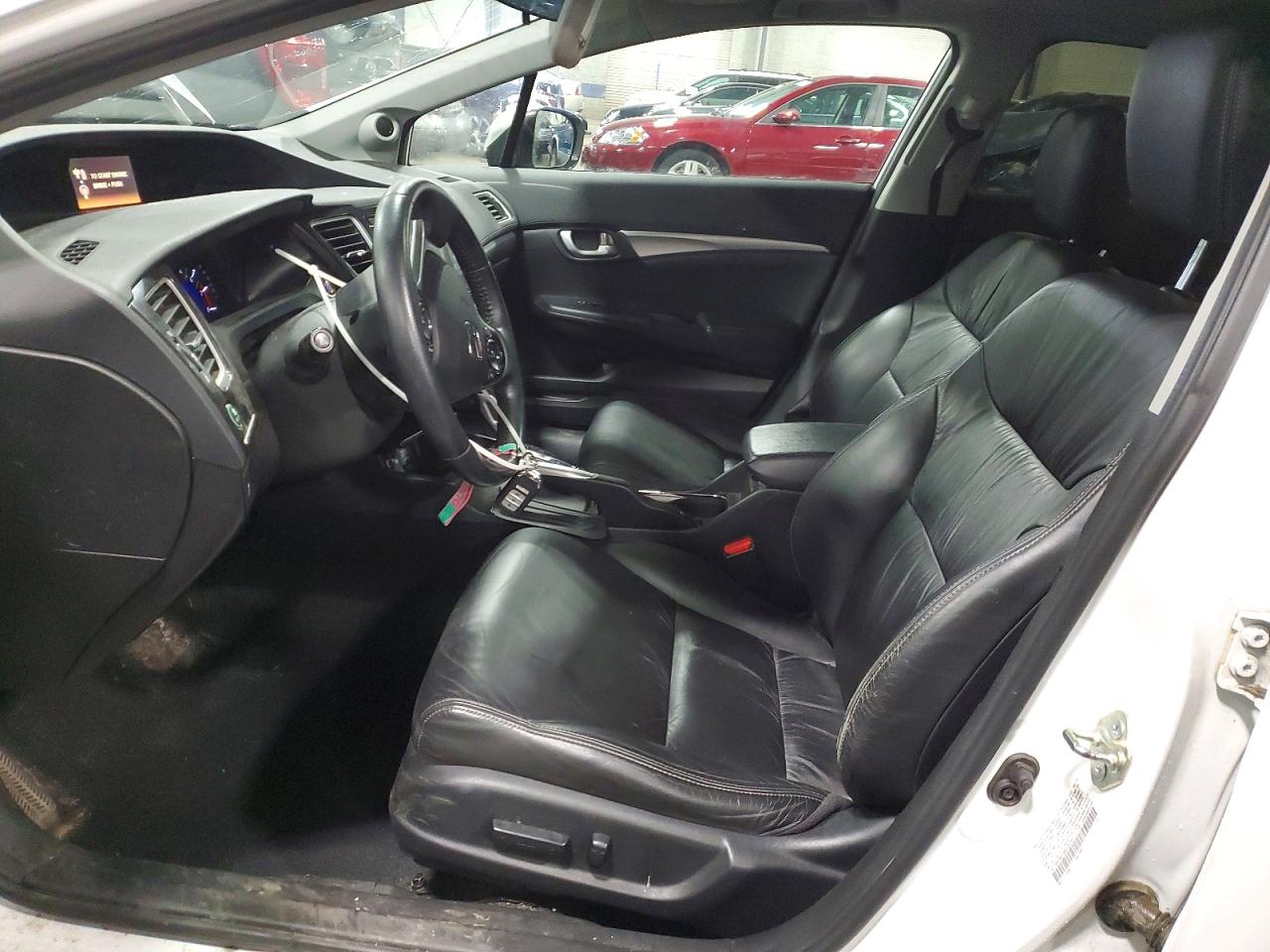 2015 Honda Civic Exl Белый vin: 19XFB2F95FE075511