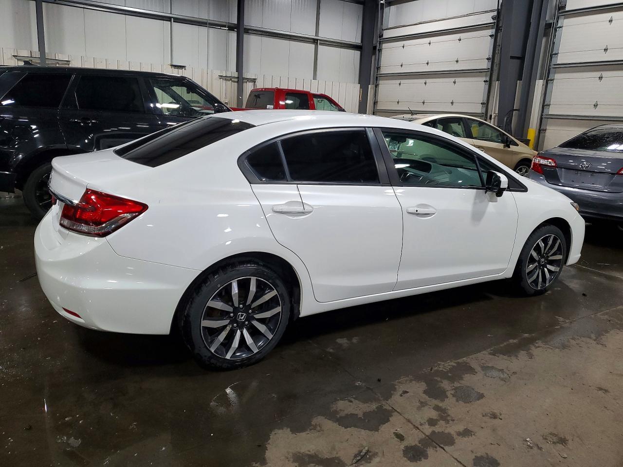 2015 Honda Civic Exl Белый vin: 19XFB2F95FE075511