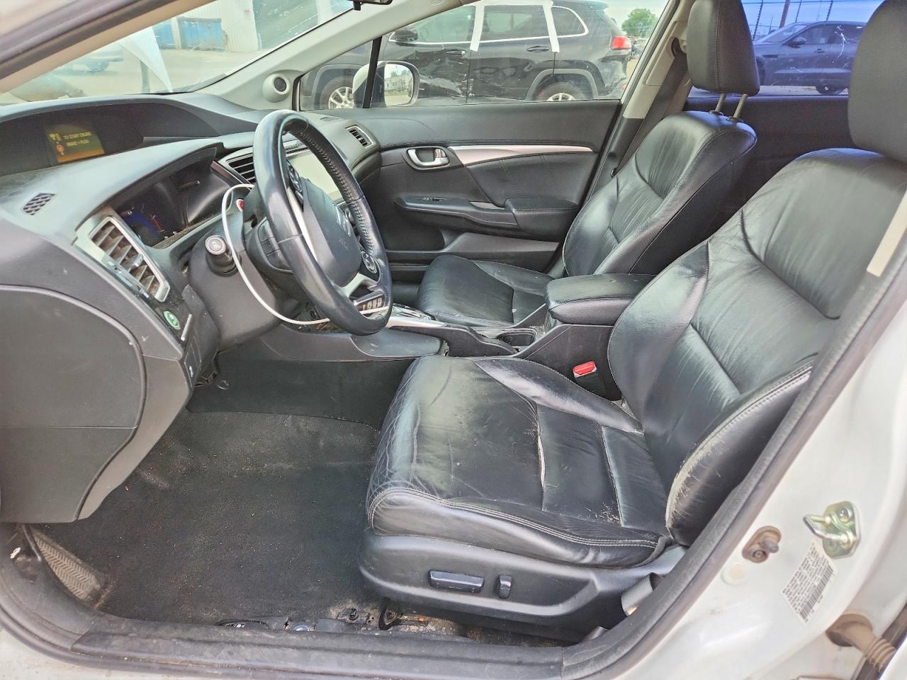 2015 Honda Civic Exl Белый vin: 19XFB2F95FE232390