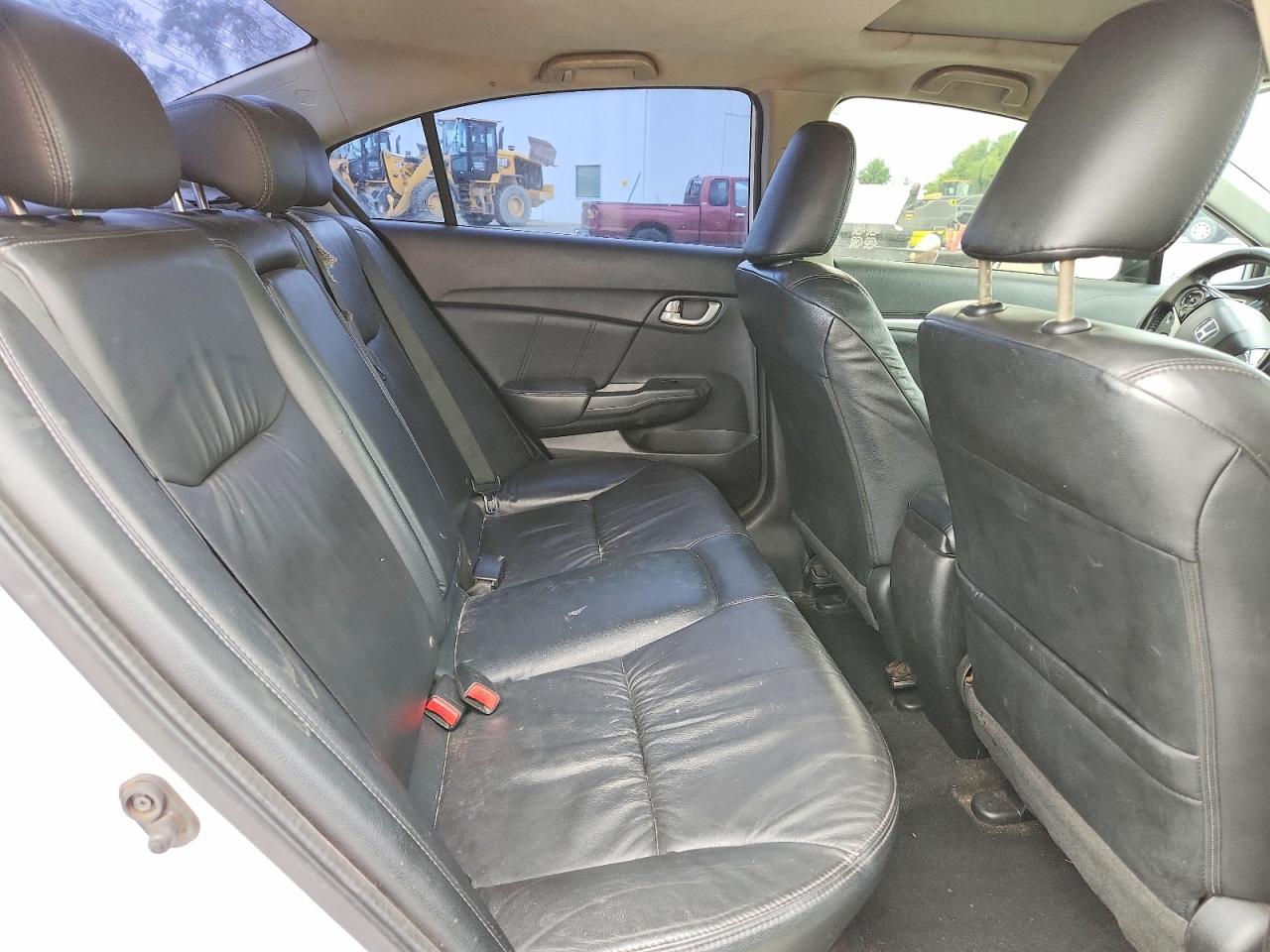2015 Honda Civic Exl Белый vin: 19XFB2F95FE232390