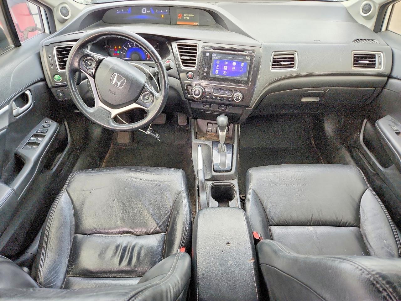 2015 Honda Civic Exl Белый vin: 19XFB2F95FE232390
