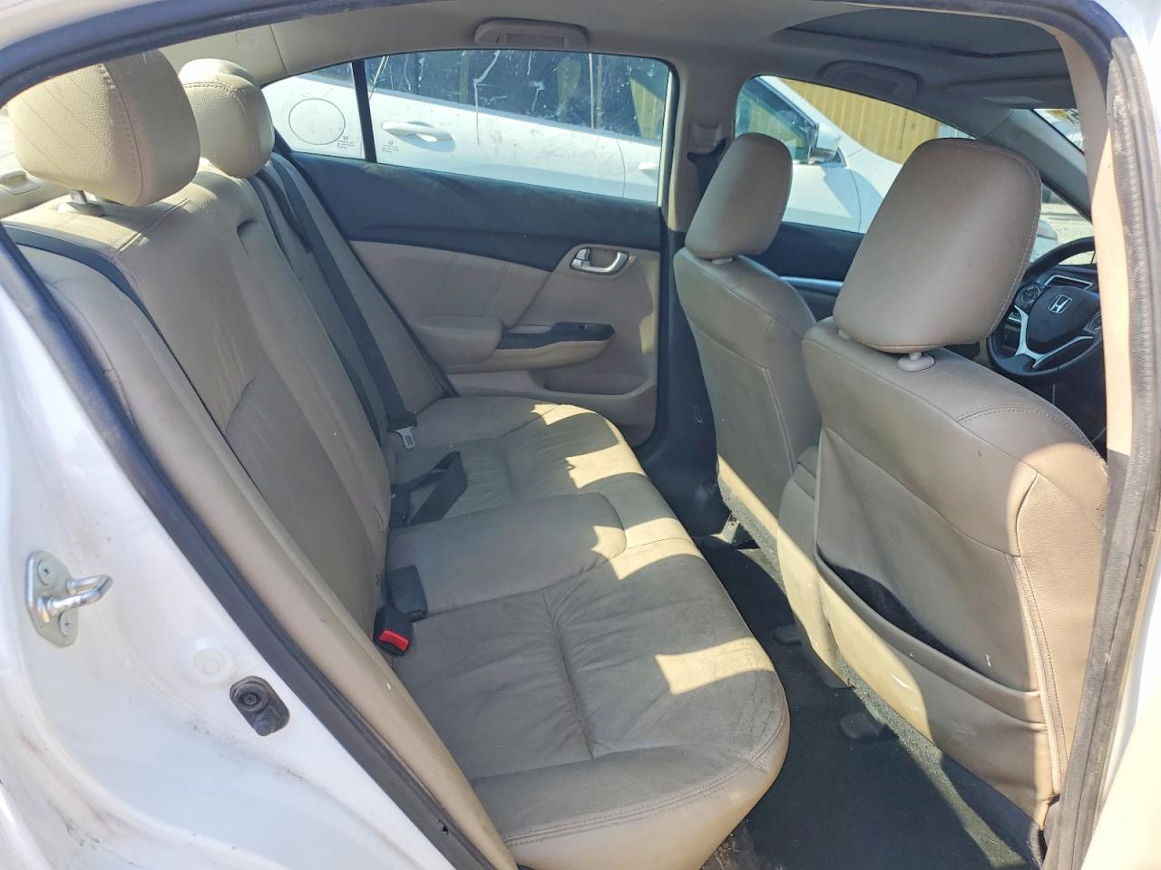 2015 Honda Civic Exl Белый vin: 19XFB2F95FE244667