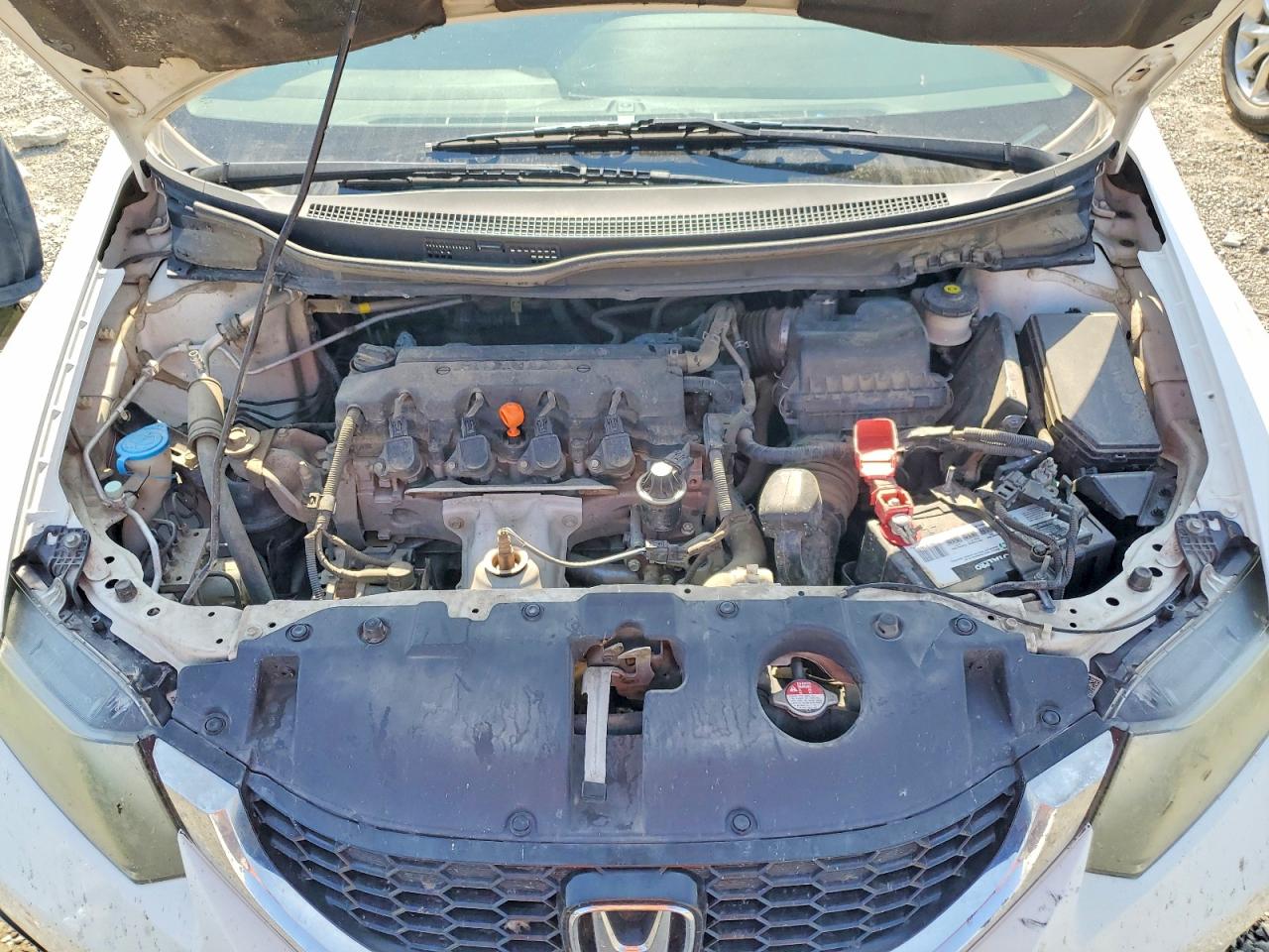 2015 Honda Civic Exl Белый vin: 19XFB2F95FE244667