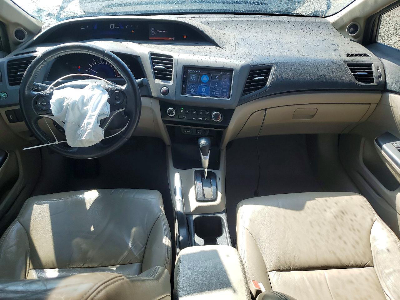 2012 Honda Civic Exl Gold vin: 19XFB2F96CE329061