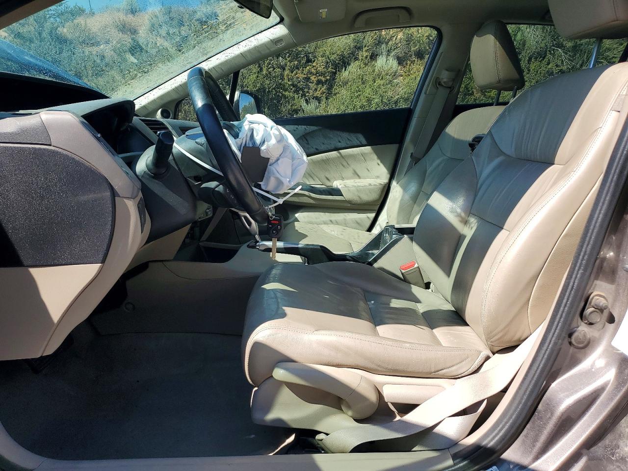 2012 Honda Civic Exl Gold vin: 19XFB2F96CE329061