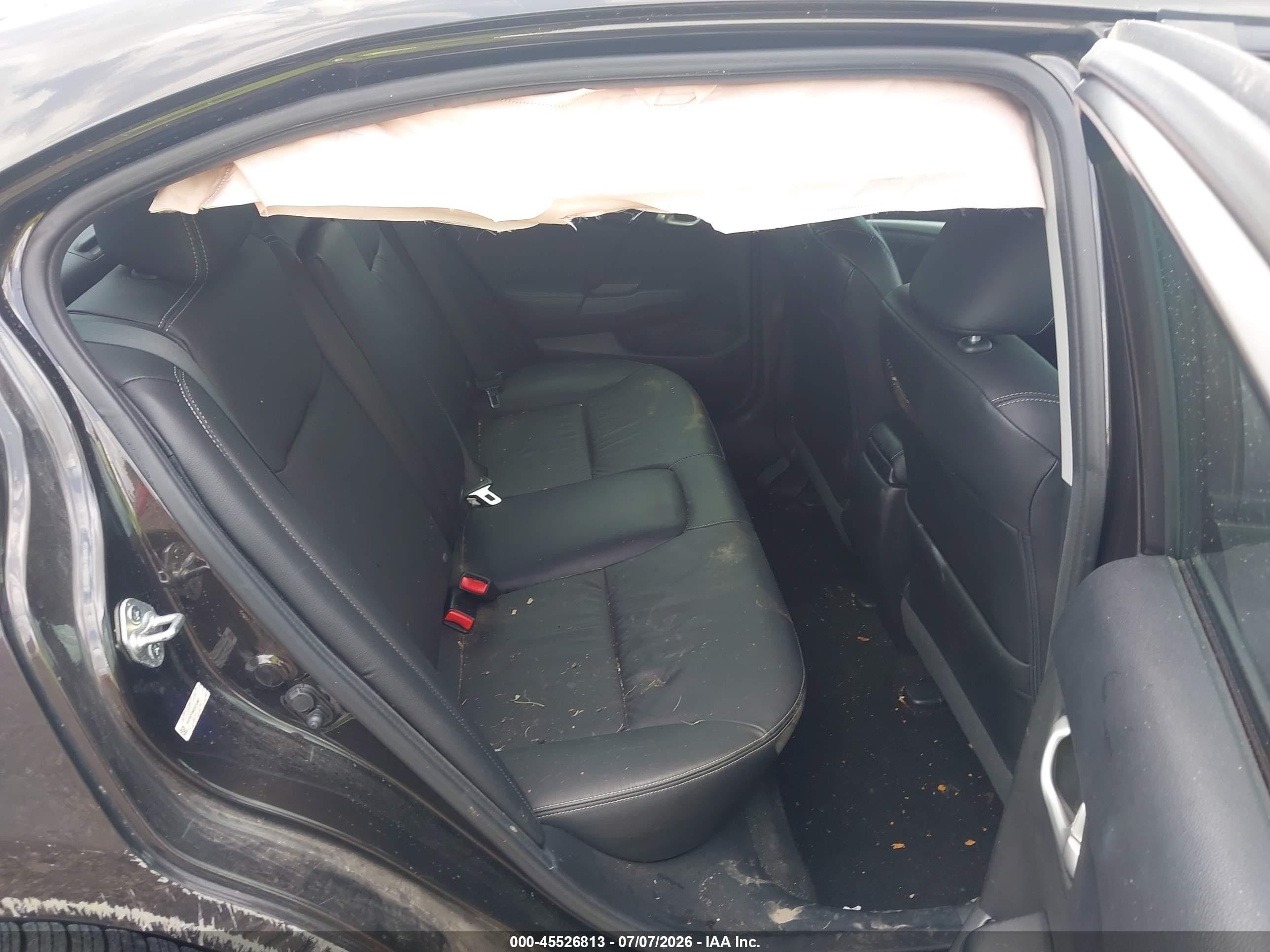 2013 Honda Civic Ex-l Black vin: 19XFB2F96DE033667