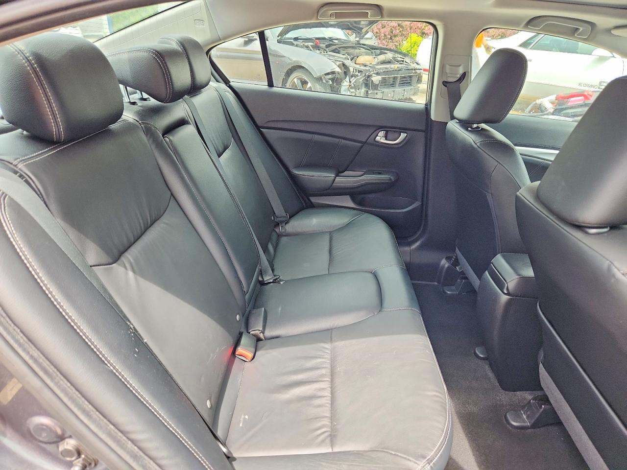 2013 Honda Civic Exl Gray vin: 19XFB2F96DE244027