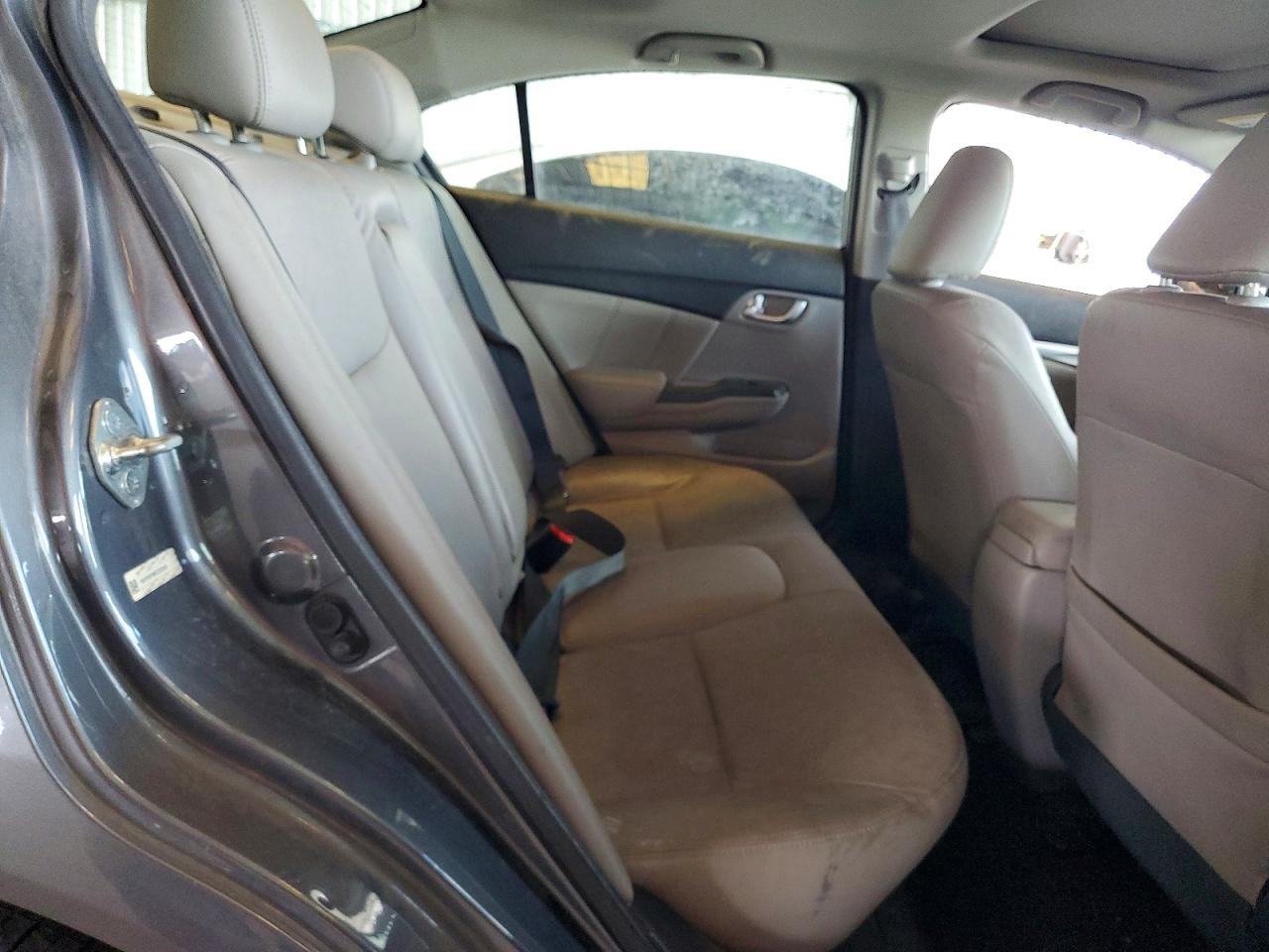 2013 Honda Civic Exl Угольный vin: 19XFB2F96DE252435