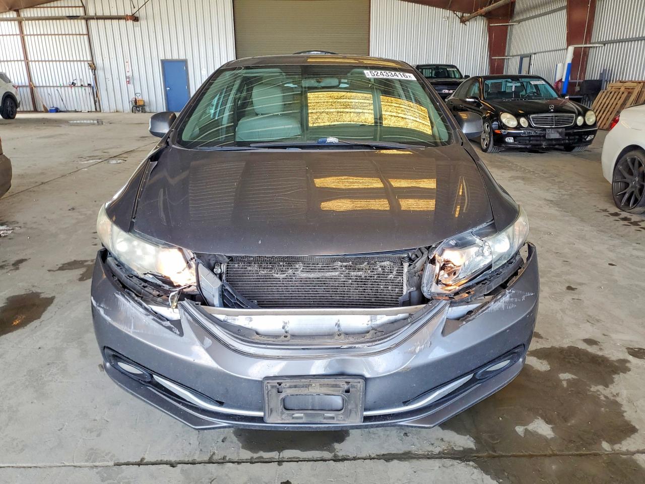 2013 Honda Civic Exl Угольный vin: 19XFB2F96DE252435