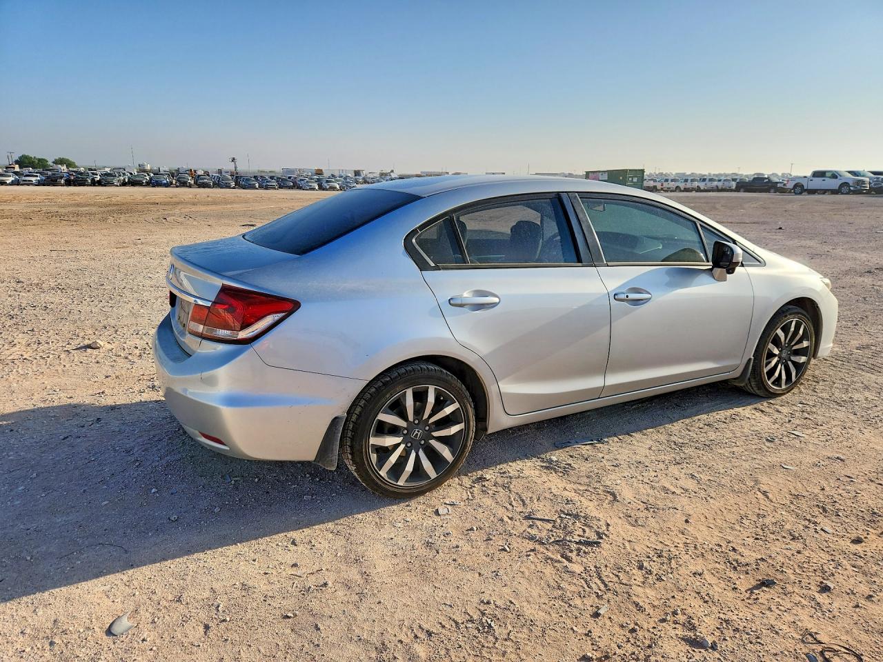2014 Honda Civic Exl Silver vin: 19XFB2F96EE027577