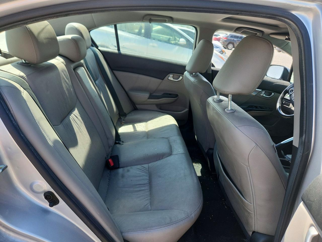2015 Honda Civic Exl Серебряный vin: 19XFB2F96FE066896